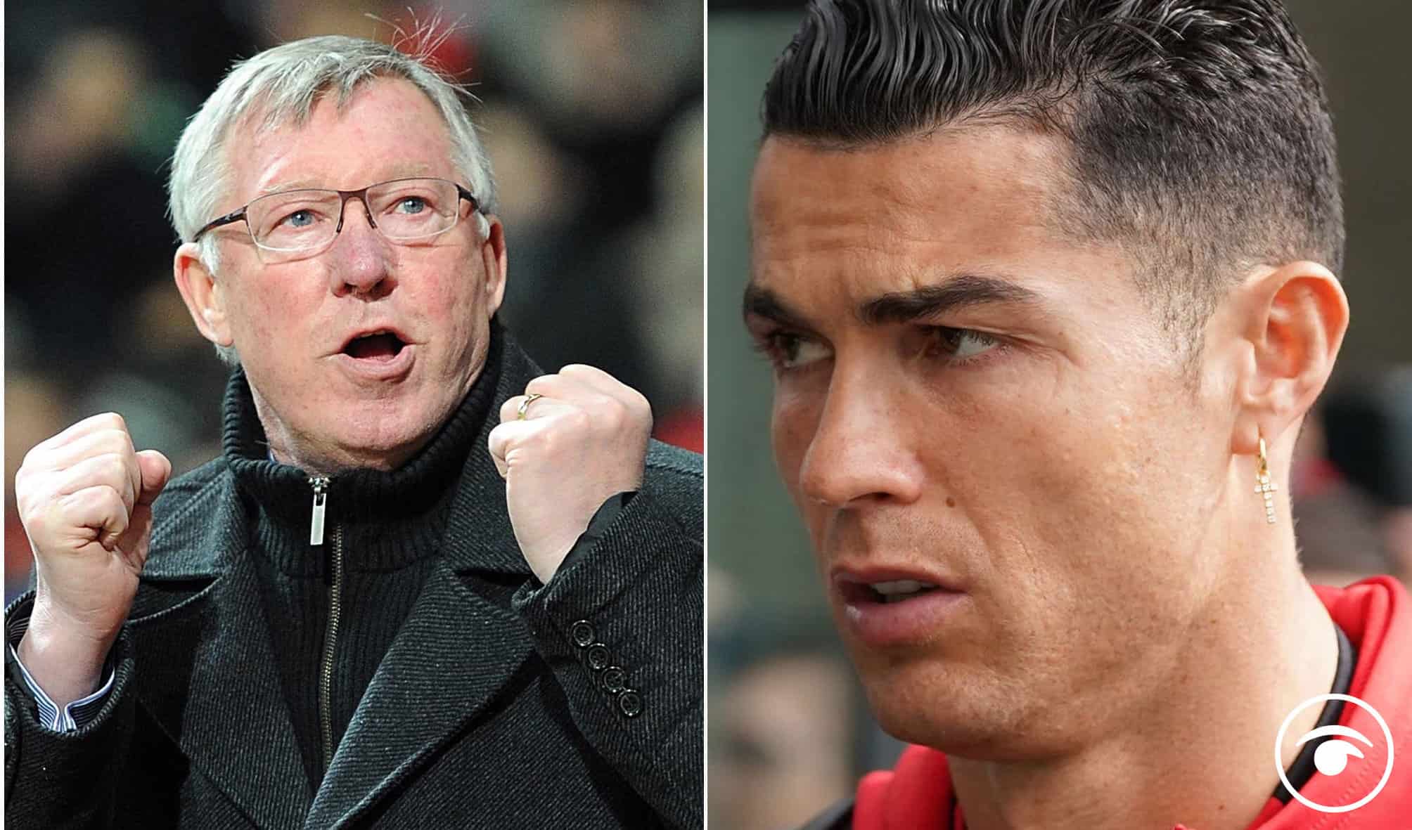 Ronaldo: Alex Ferguson arriving at Manchester United’s training ground splits opinion