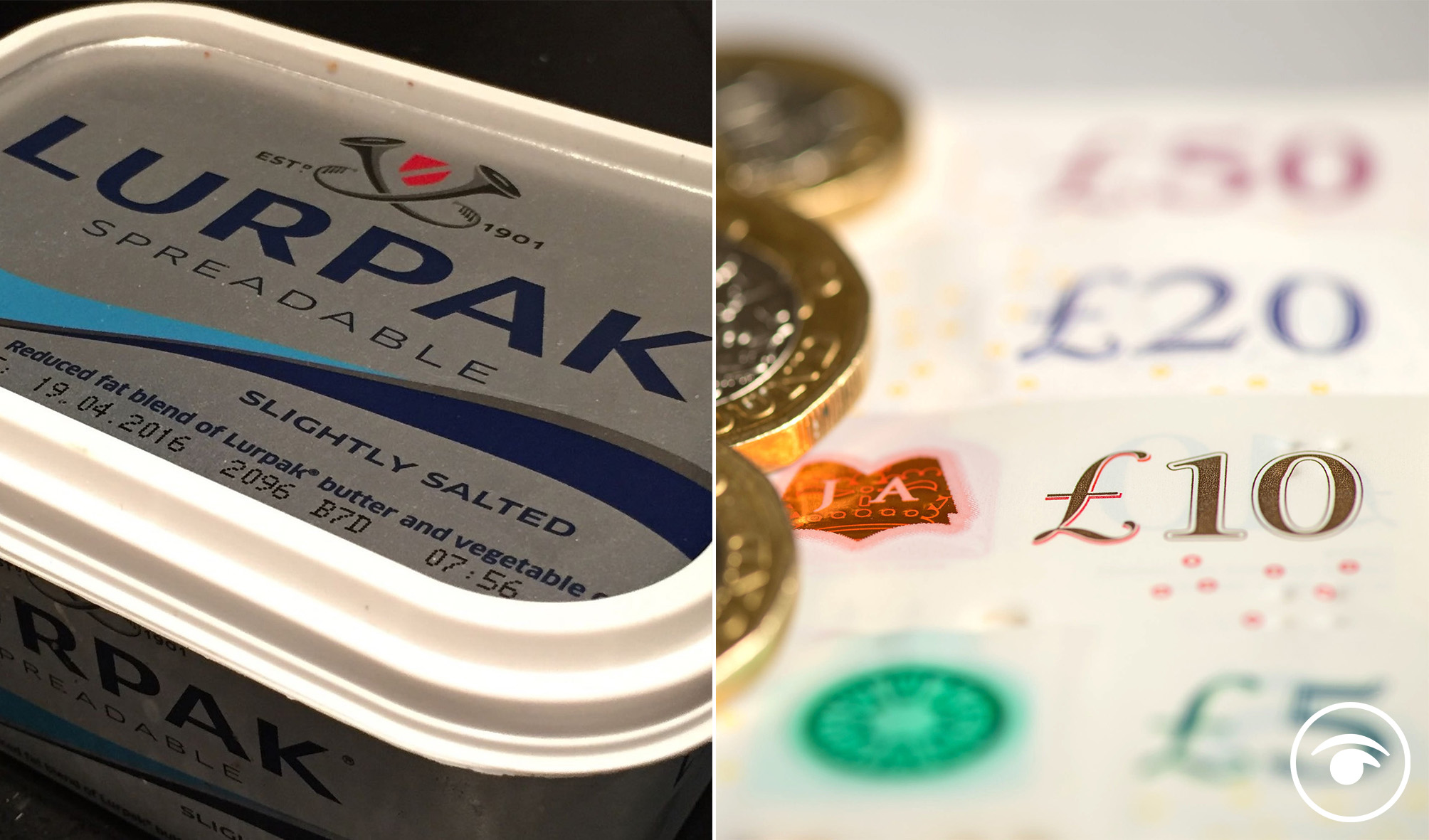 Reactions as shoppers charged £9.35 for tub of Lurpak and is security tagged