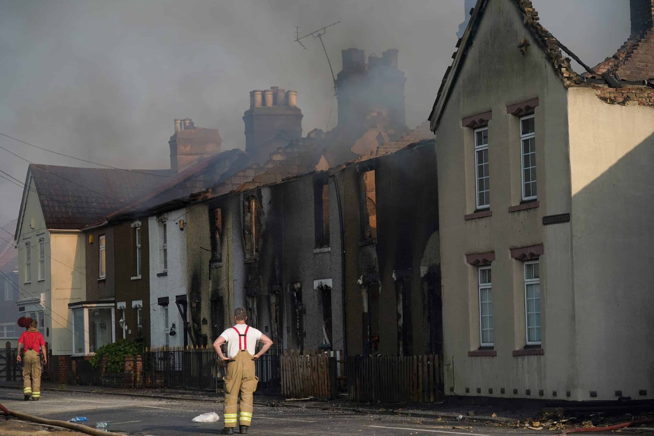 London Fire Brigade had busiest day since World War Two on Tuesday