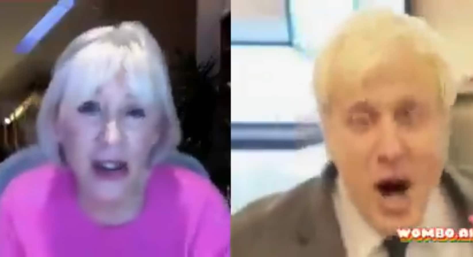 Nadine Dorries and Boris Johnson’s Nelly ‘duet’ leaves people amused and horrified in equal measure