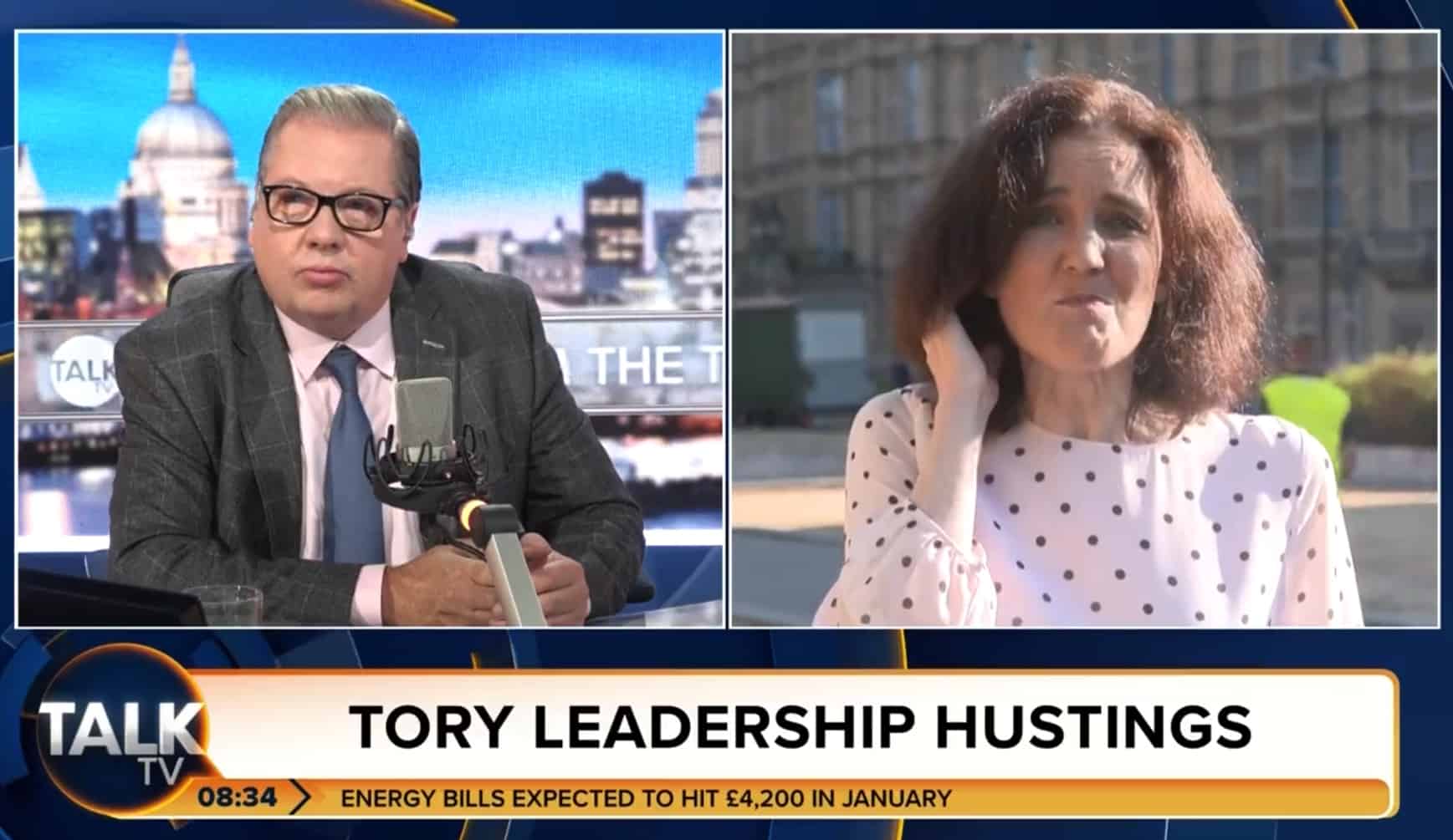 Watch: Theresa Villiers car crash interview with TalkTV