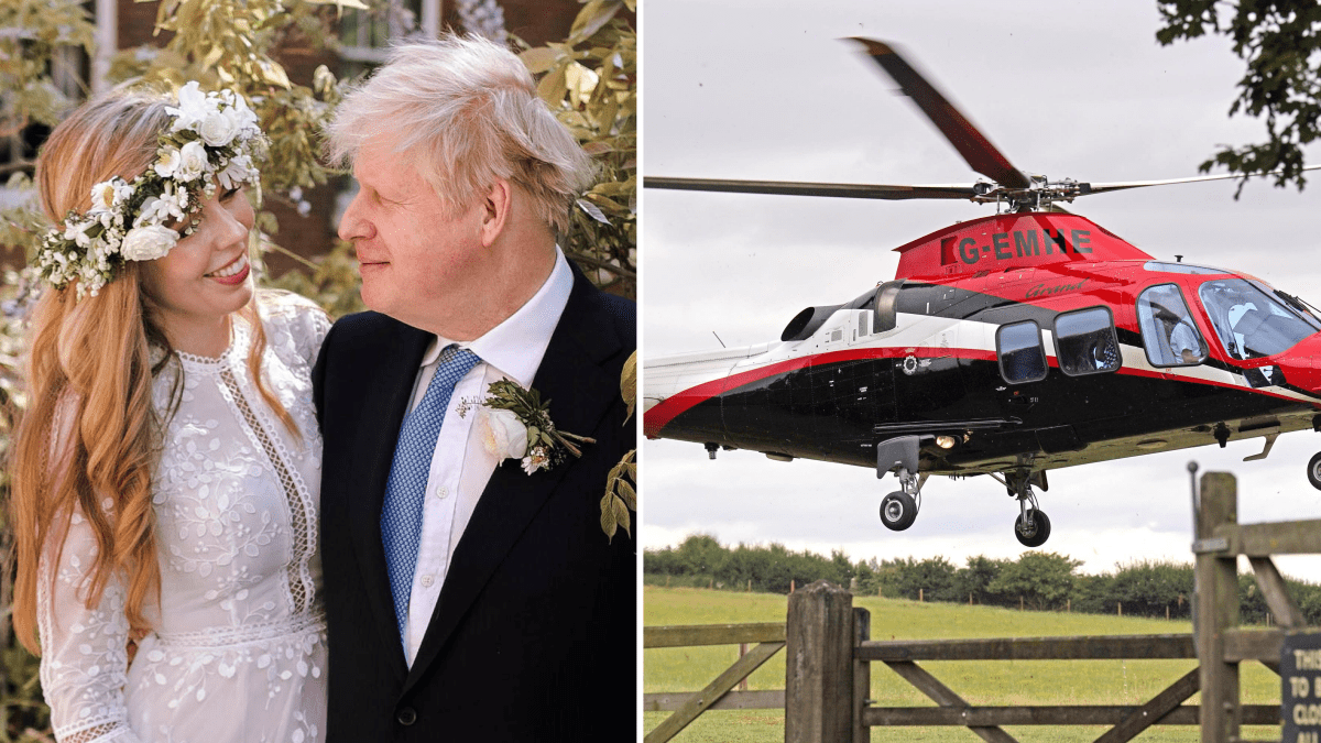 Johnson says his removal was ‘greatest stitch-up since the Bayeux Tapestry’ in wedding speech