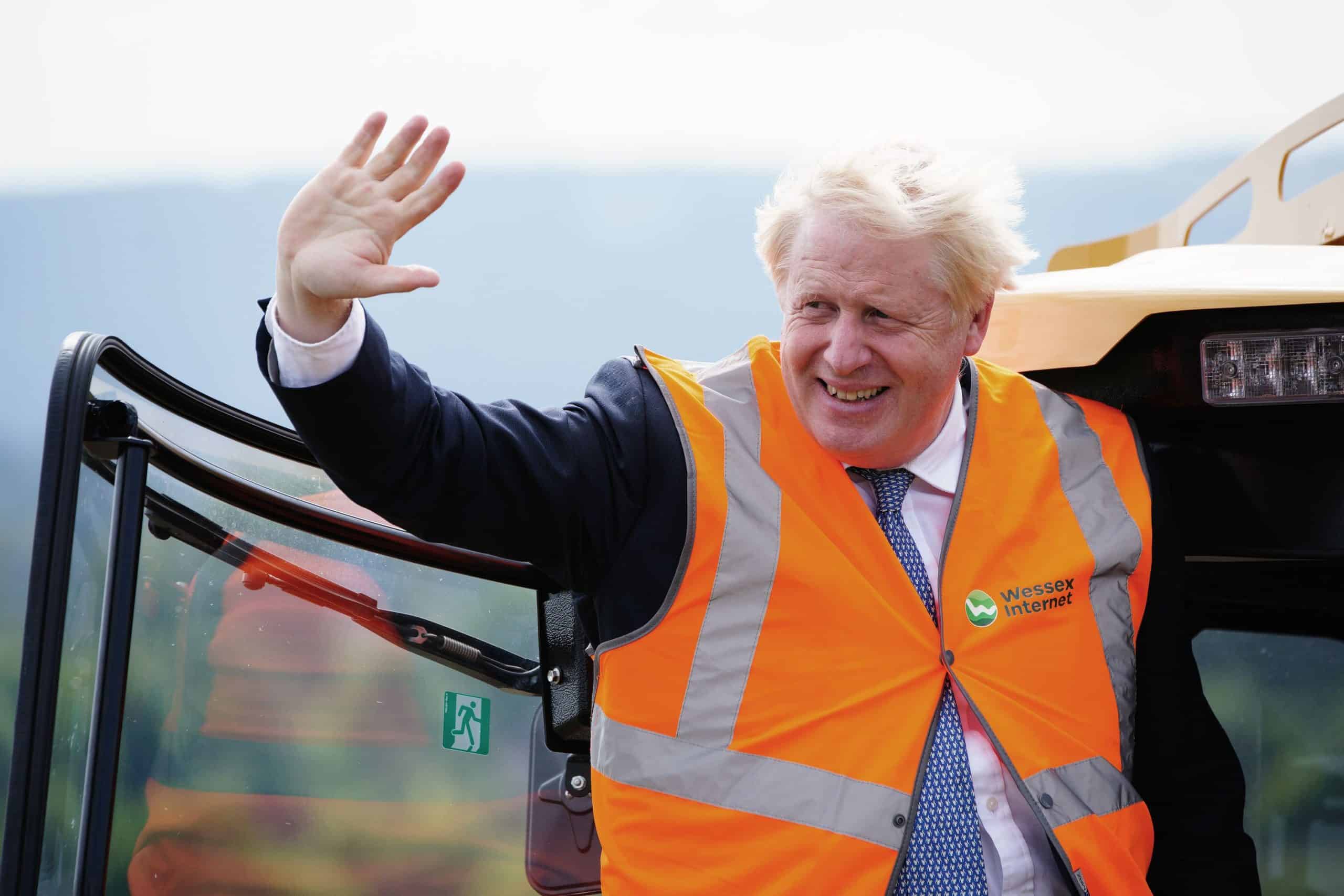 Boris Johnson is on a farewell tour and it’s left some people bemused