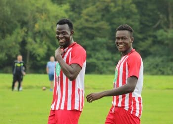 Changing Lives FC players Ussri Badawi (left) and Ismail Aziz (right) (Changing Lives FC/PA)