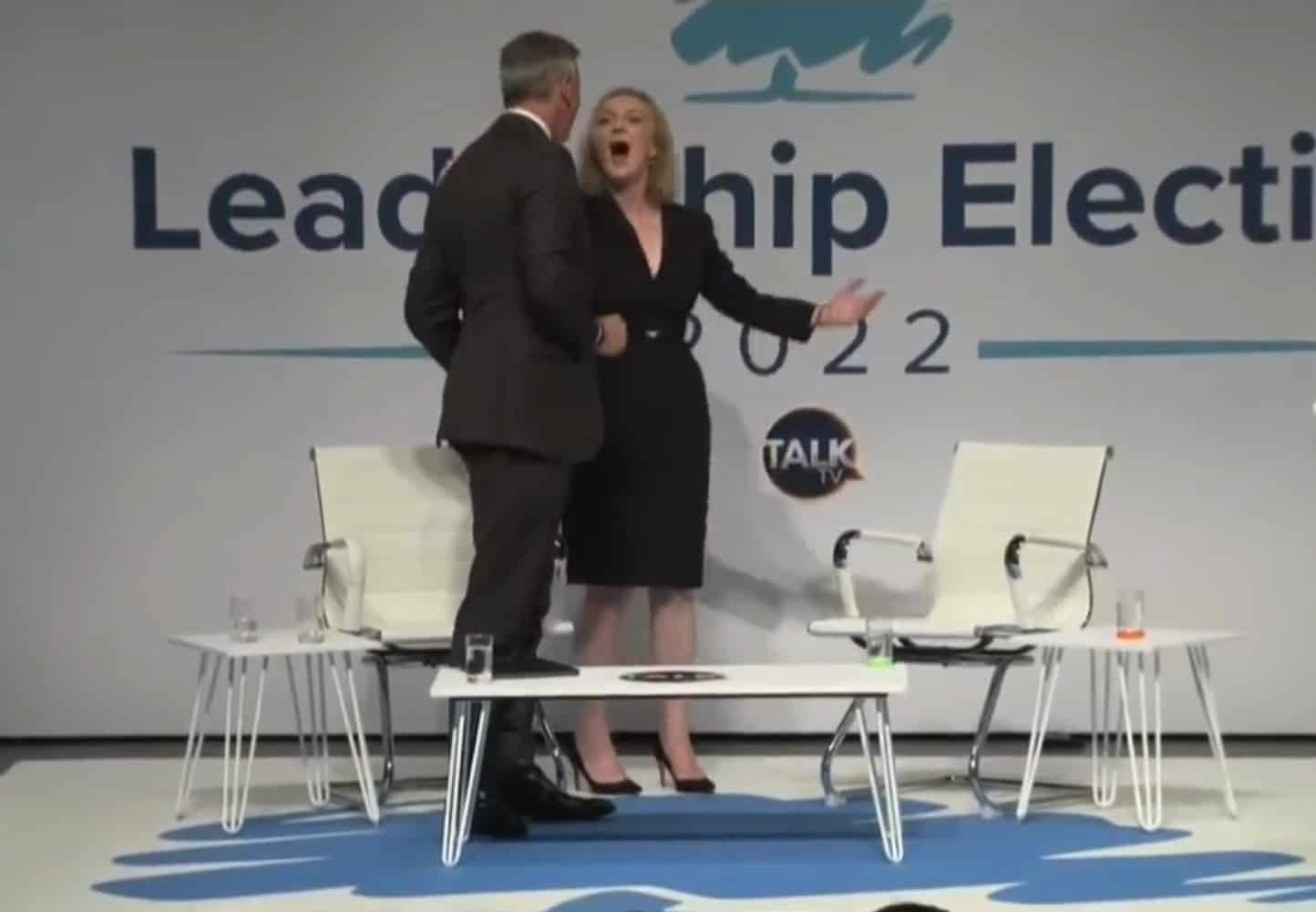 Liz Truss and Tom Newton Dunn clash over ‘cheap’ media jibes following leadership debate