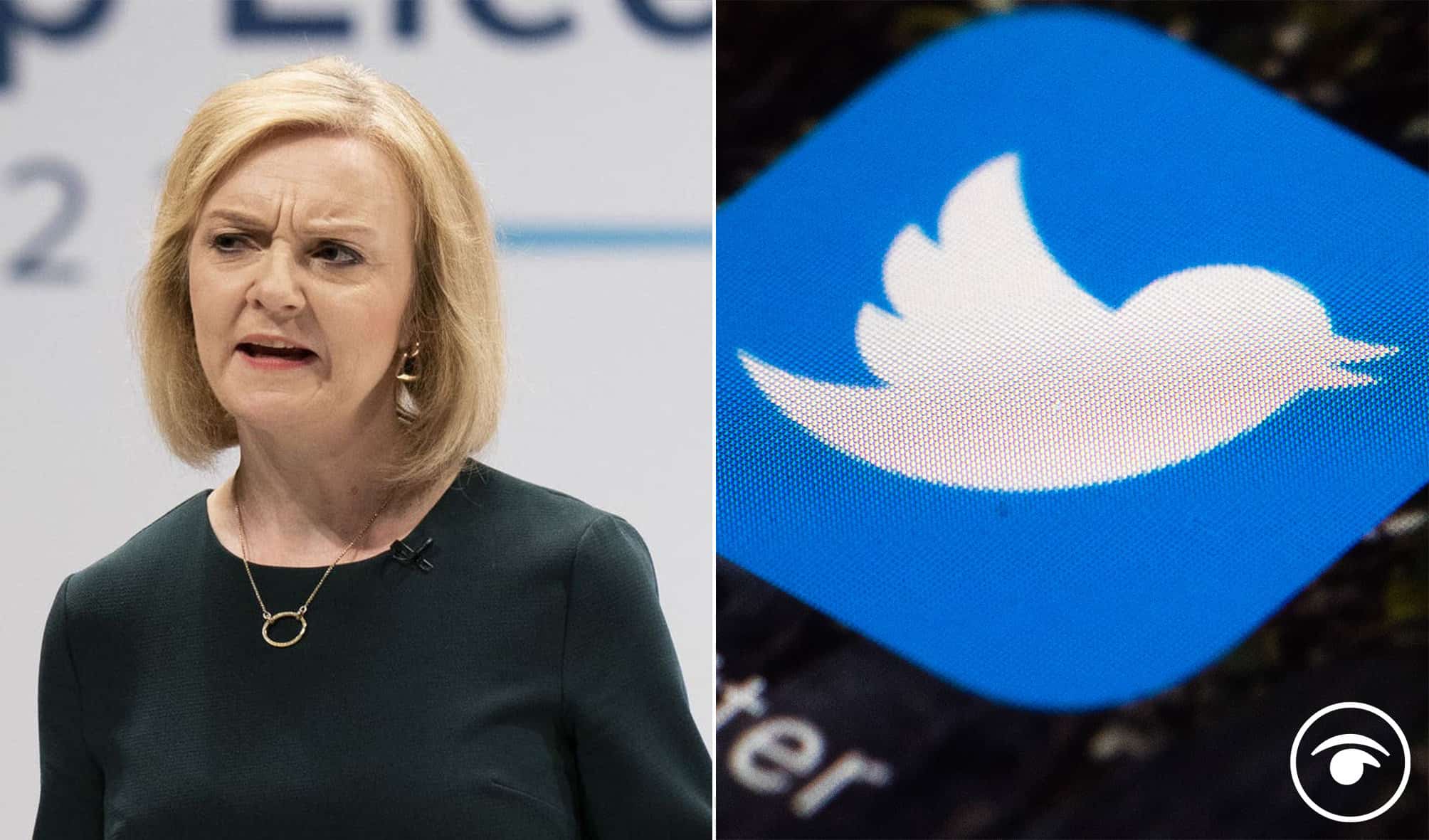 A Liz Truss Twitter account dealing with messages aimed at new PM like a boss