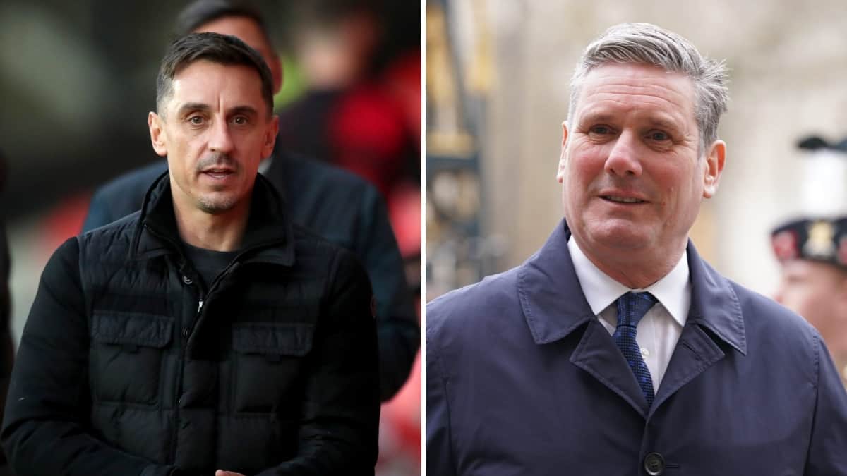 Gary Neville to appear alongside Keir Starmer at Labour Conference