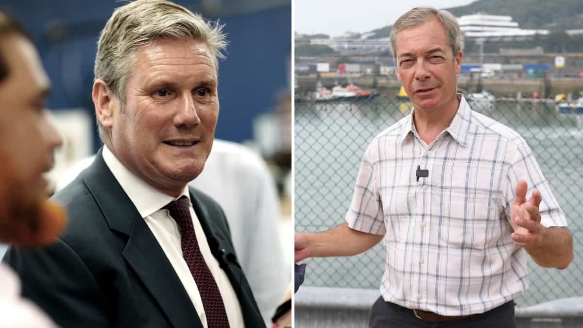 Sir Keir Starmer has won an unlikely backer in the shape of… Nigel Farage