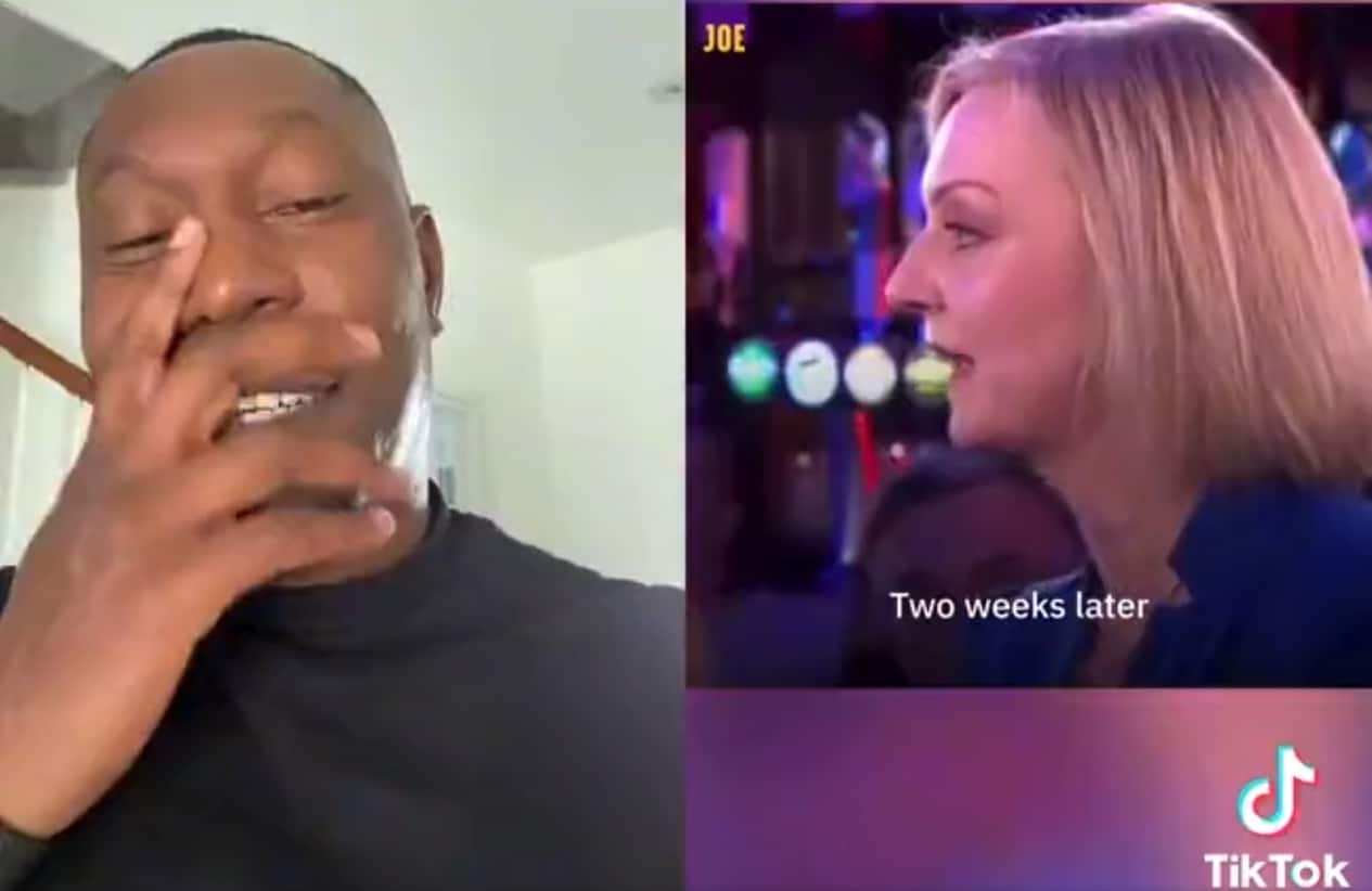 Dizzee Rascal responds to viral Liz Truss ‘Bonkers’ video