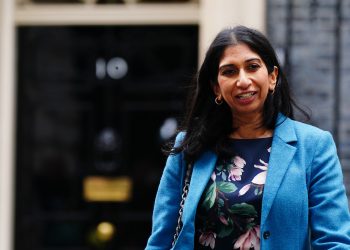 File photo dated 26/10/22 of Home Secretary Suella Braverman, leaves Downing Street, Westminster, London as Labour will try to force the Government to publish its assessments of Suella Braverman's security breach, as the backlash grows against her reappointment as Home Secretary just six days after she was forced out. Prime Minister Rishi Sunak has resisted demands to launch an inquiry into Ms Braverman breaking the Ministerial Code by sharing a sensitive document with a Tory backbencher from a personal email without permission. Issue date: Saturday October 29, 2022.