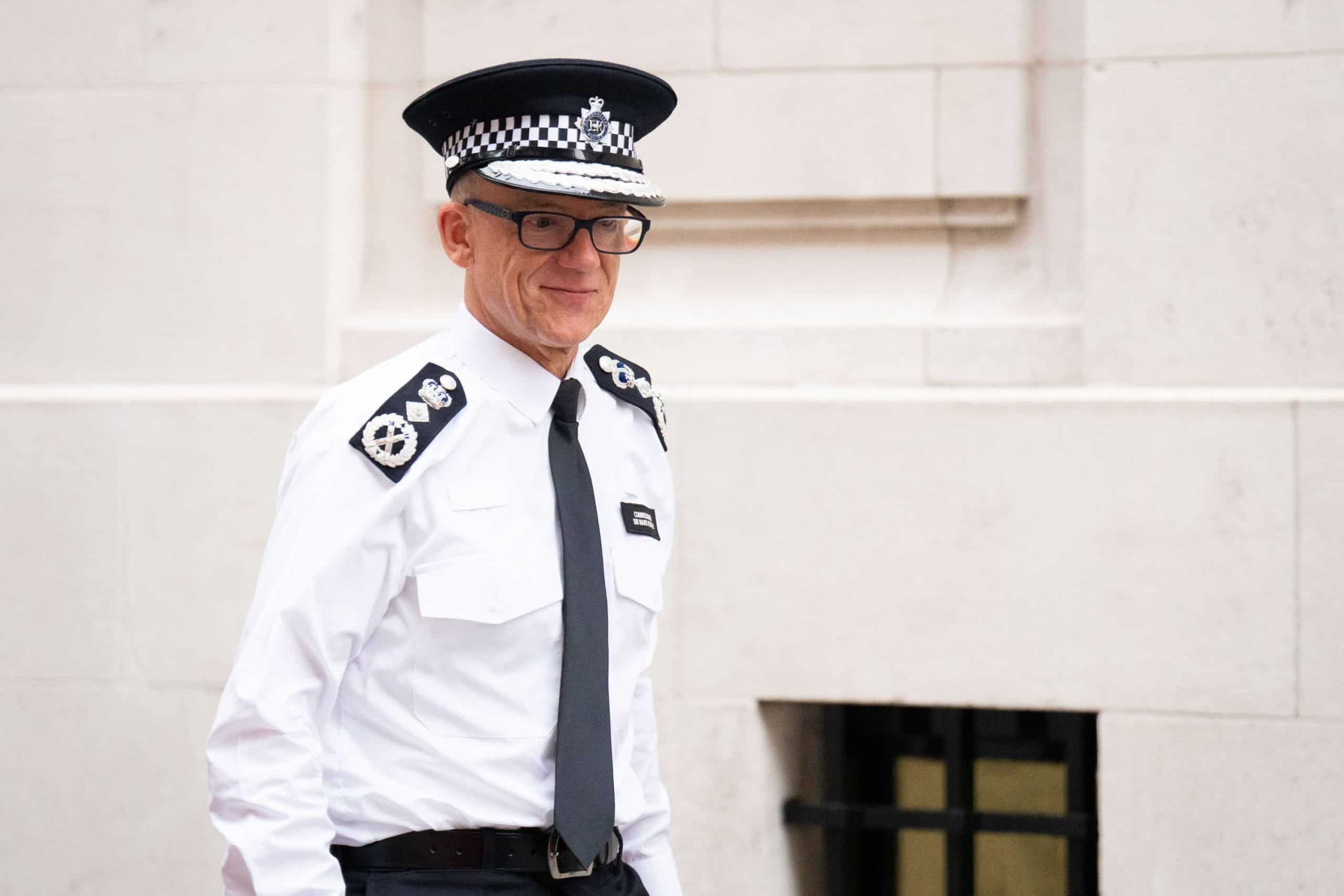 Met Police chief: We have 100 officers who are not trusted to speak to public