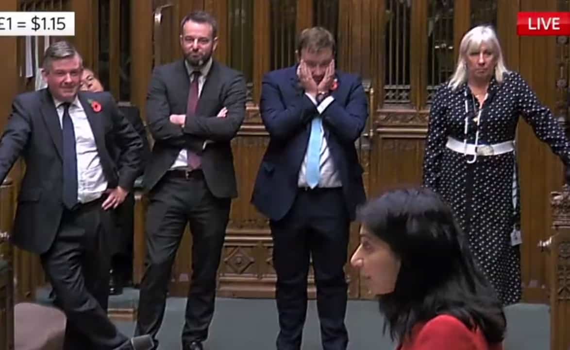 MPs struggle to hide emotions as Braverman promises to fix UK’s ‘broken’ asylum system