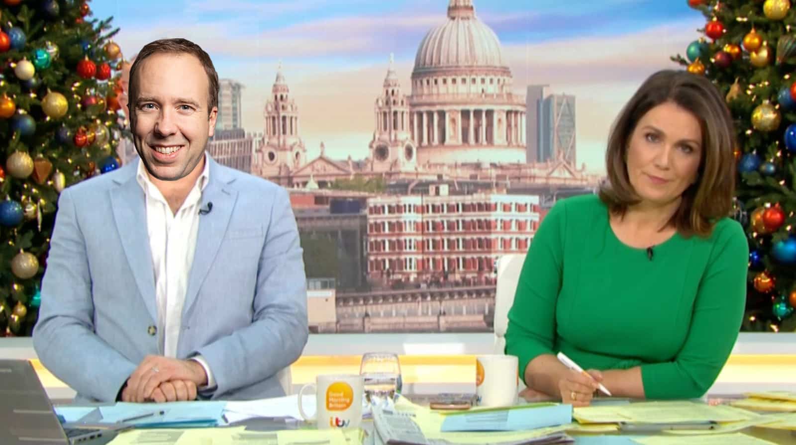 Hancock tipped to host Good Morning Britain