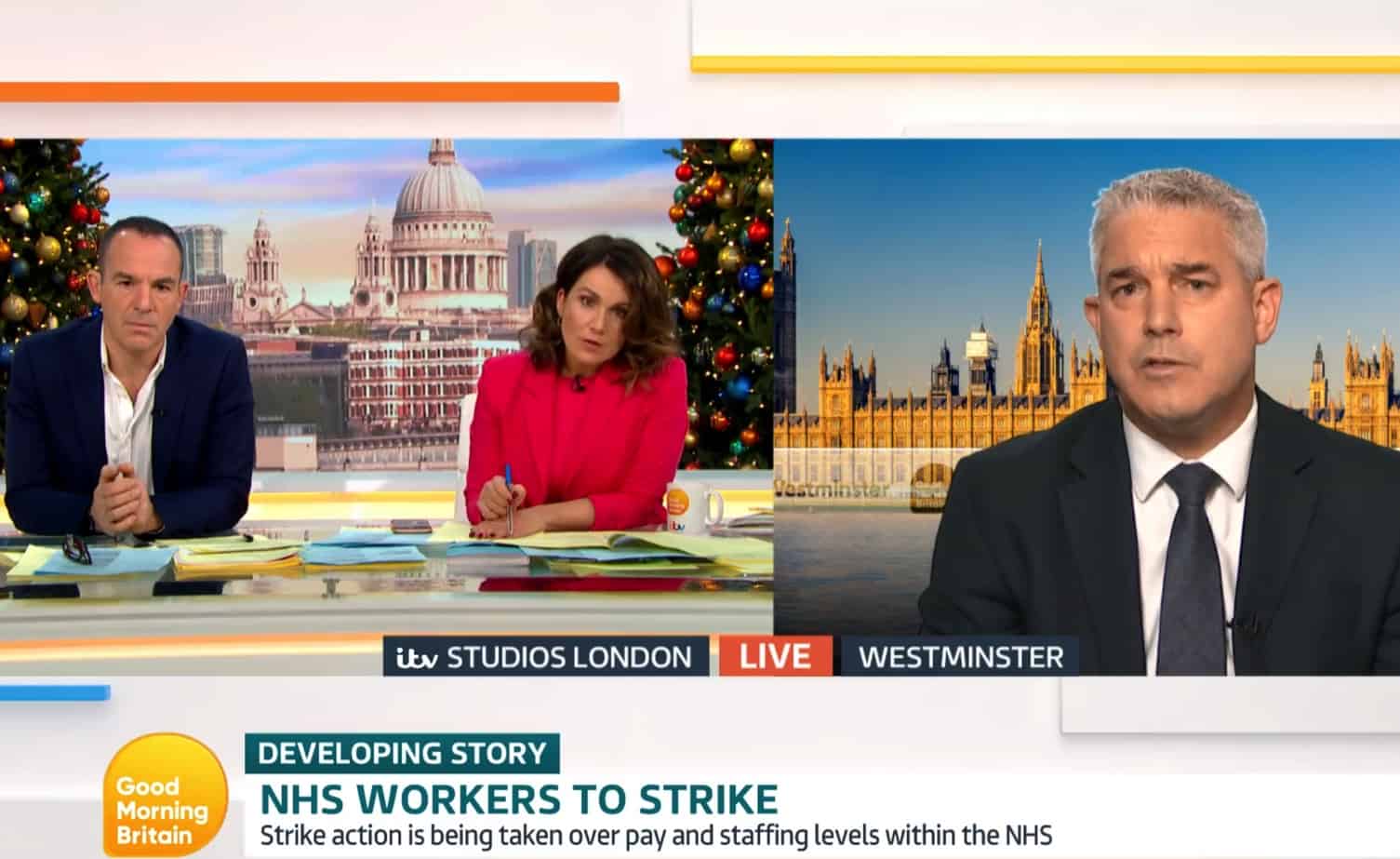 Susanna Reid masterclass leaves Stephen Barclay squirming