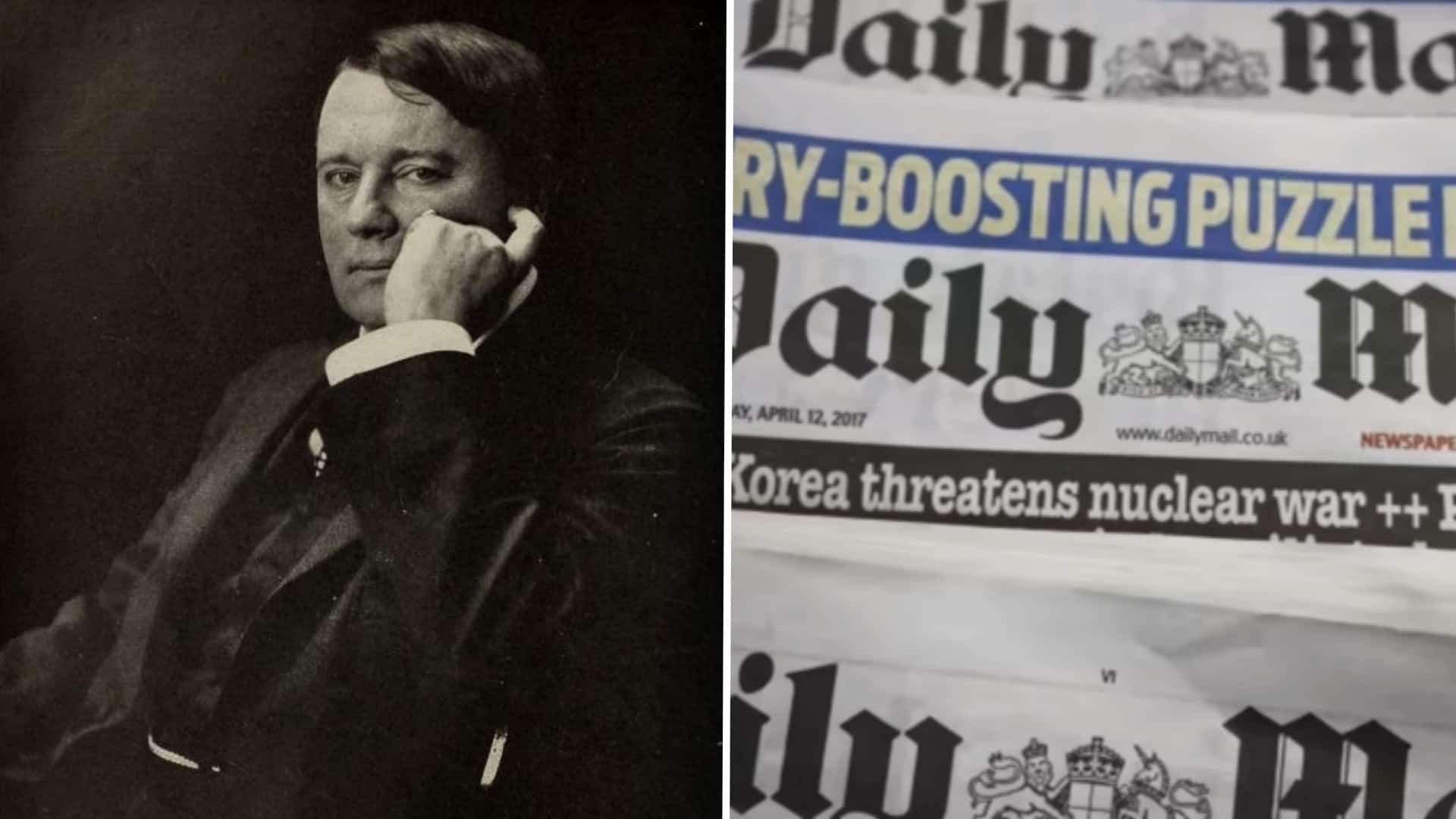 Daily Mail acknowledges founder was a ‘known anti-Semite’ in flattering piece