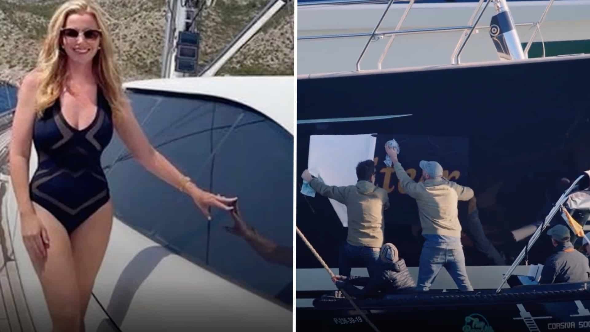 Michelle Mone’s yacht gets Led By Donkeys treatment