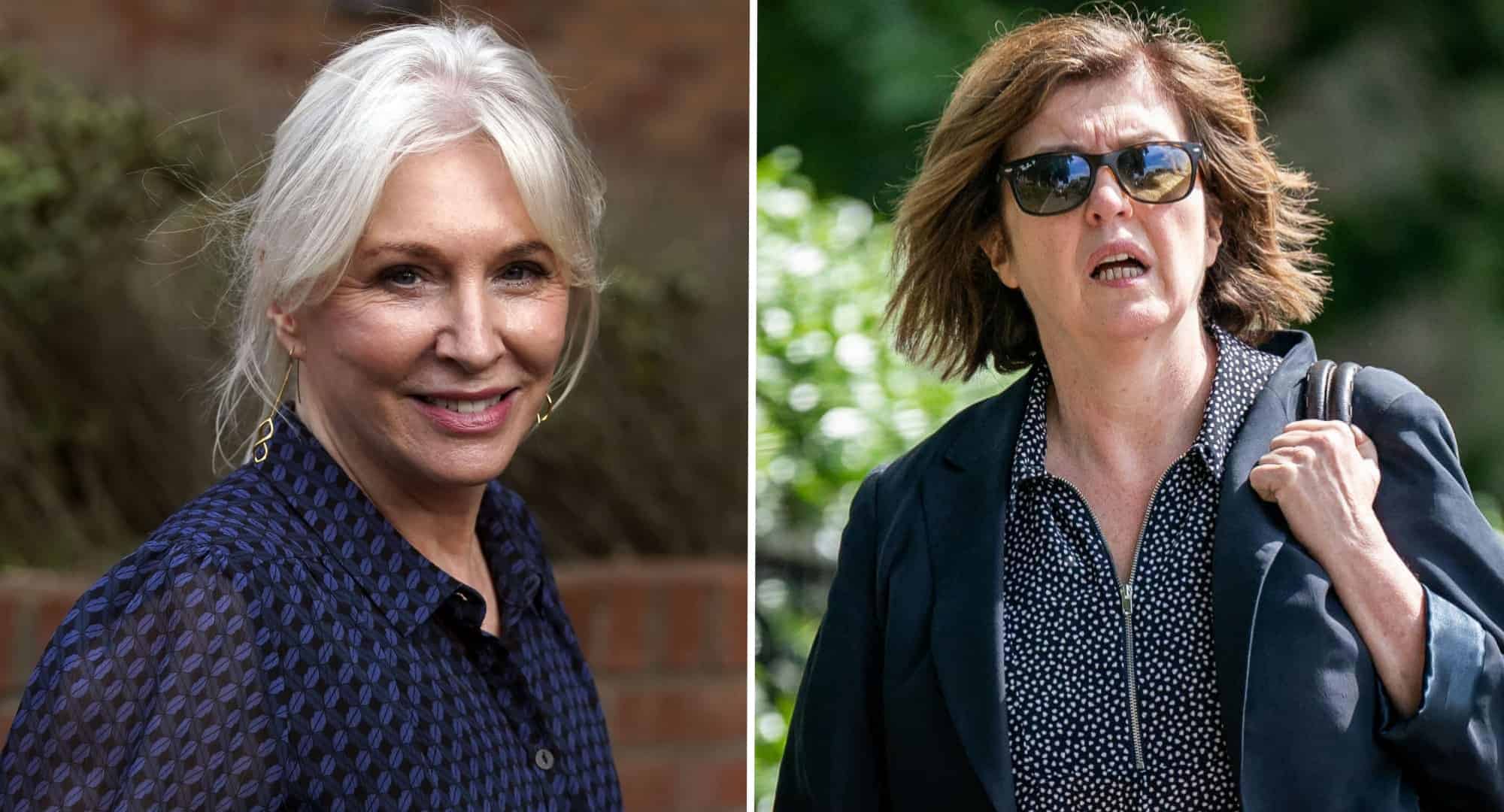 ‘Are you serious Jackie?’: Nadine Dorries fumes on WhatsApp after Tory MP defends Sue Gray