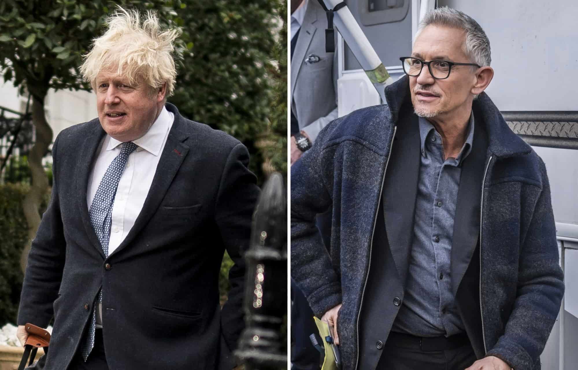 Gary Lineker posts thinly veiled tweet ahead of Johnson’s Partygate probe