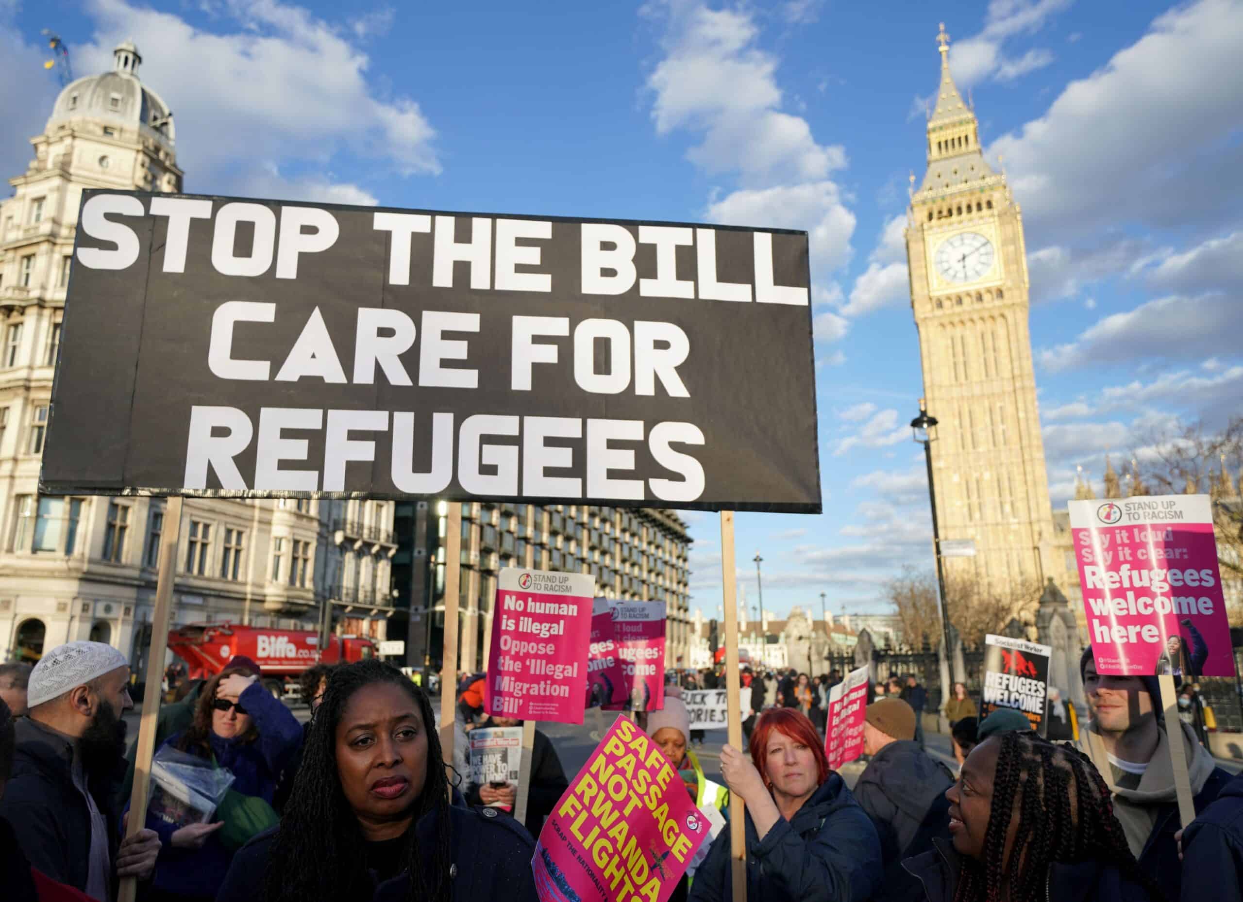 Asylum seekers to be housed in disused ferries and barges under government plans