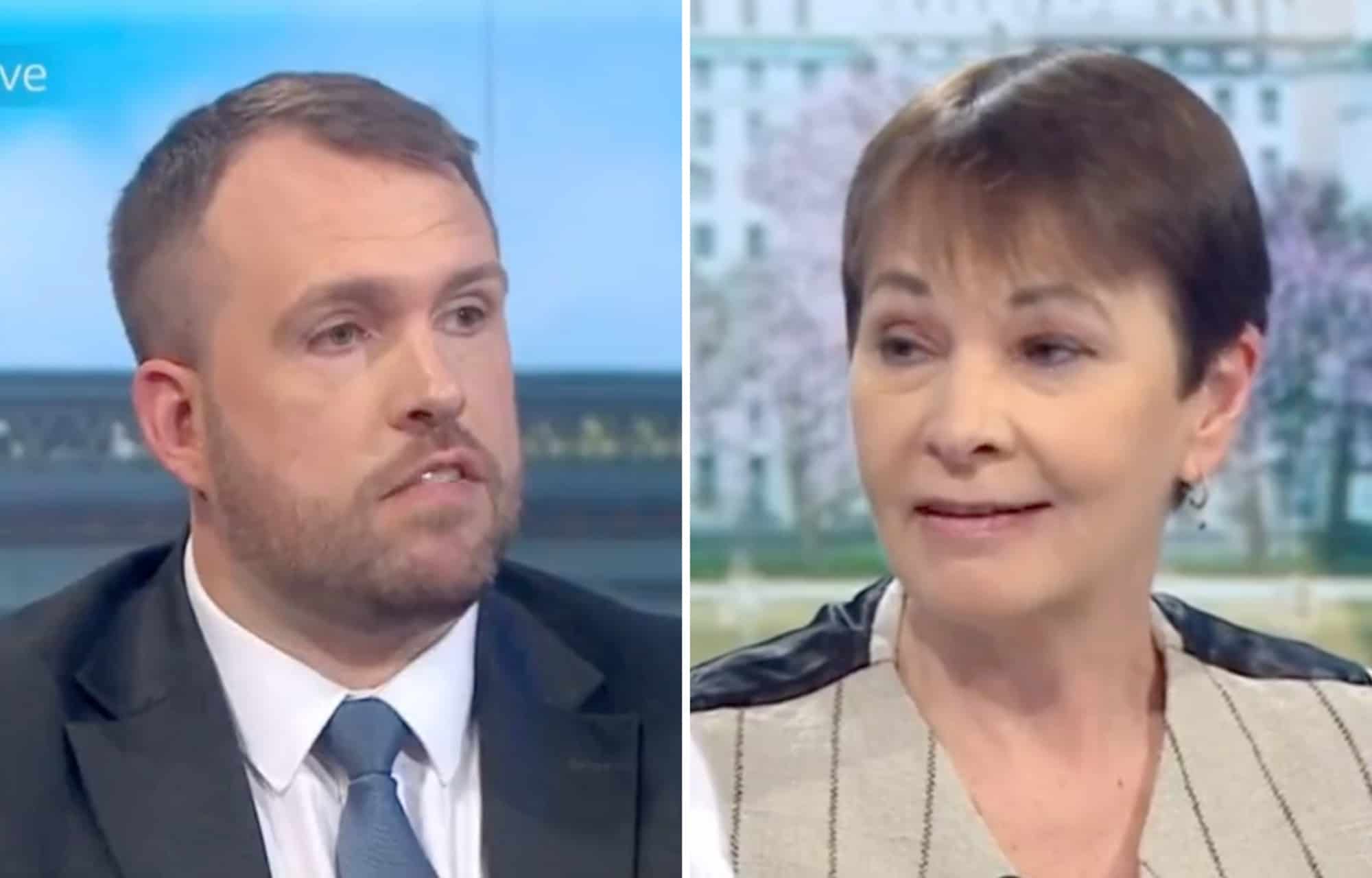 Caroline Lucas tells Gullis: ‘The country deserves better than you’