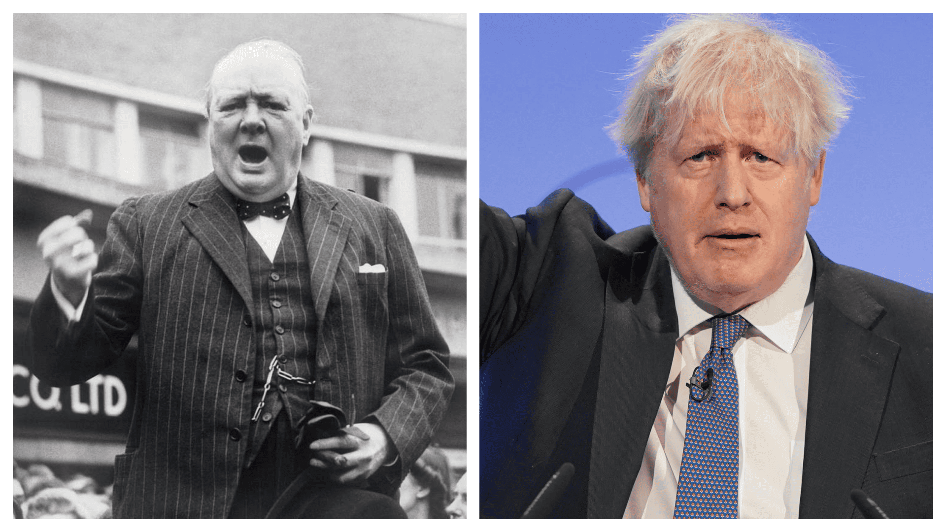 Winston Churchill’s resignation speech reads like he’s posthumously trolling Johnson