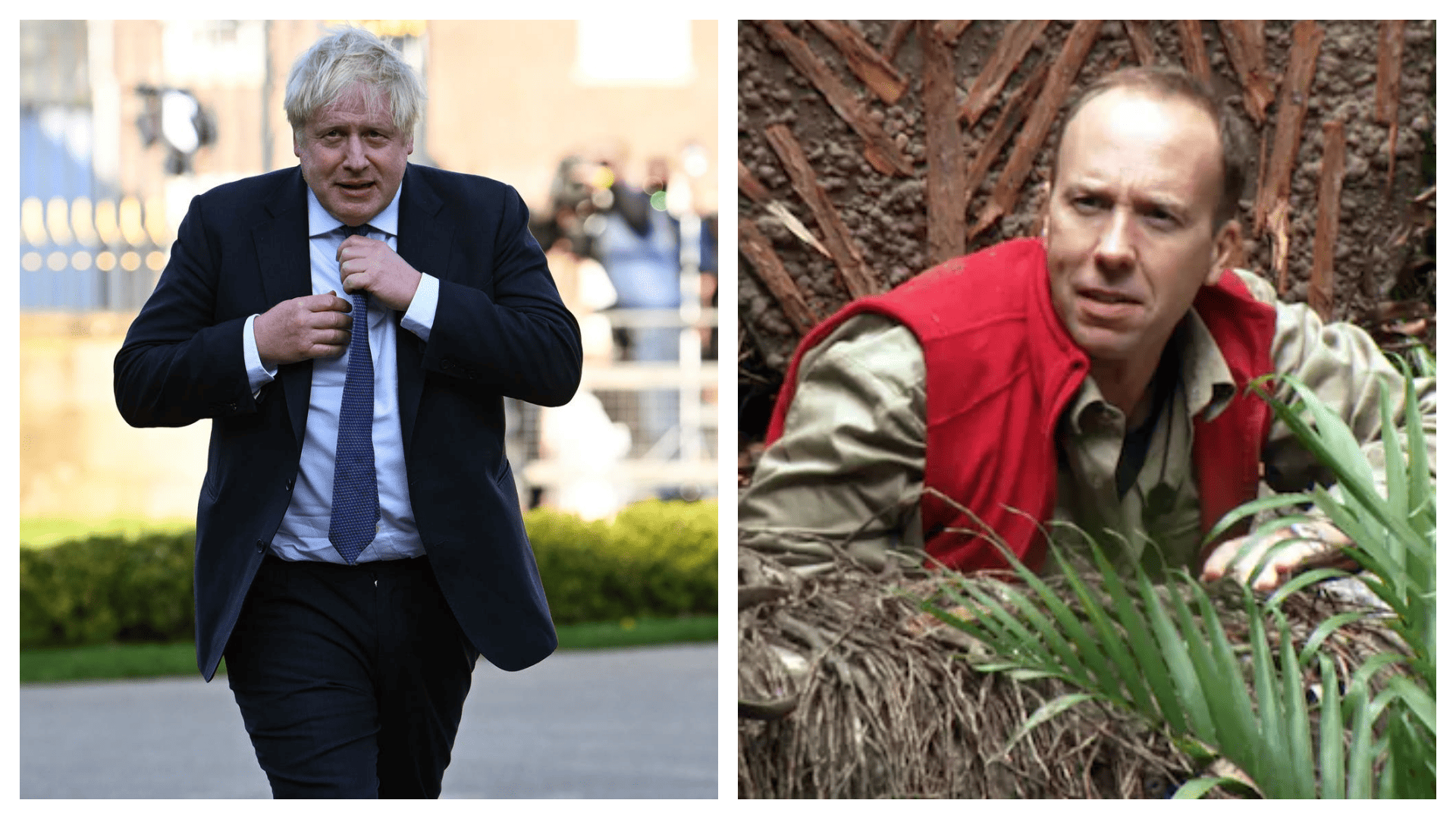 Boris backed to follow Hancock into the jungle