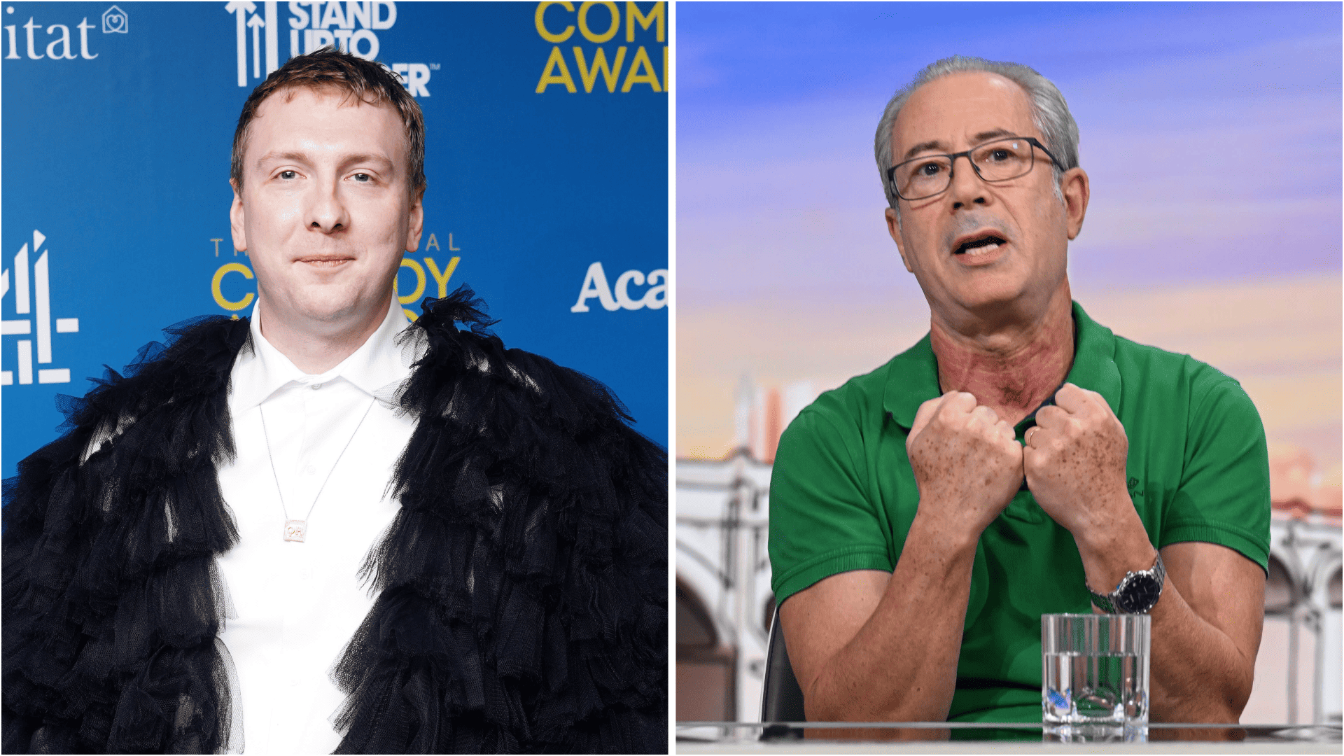 Joe Lycett calls for Ben Elton to be jailed over political outburst