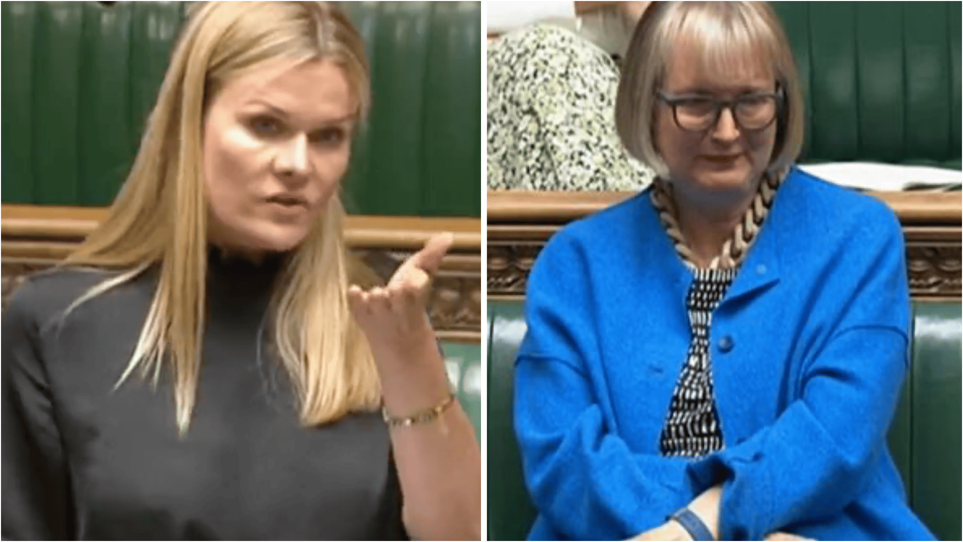 Harriet Harman becomes tearful following Tory MP’s moving tribute