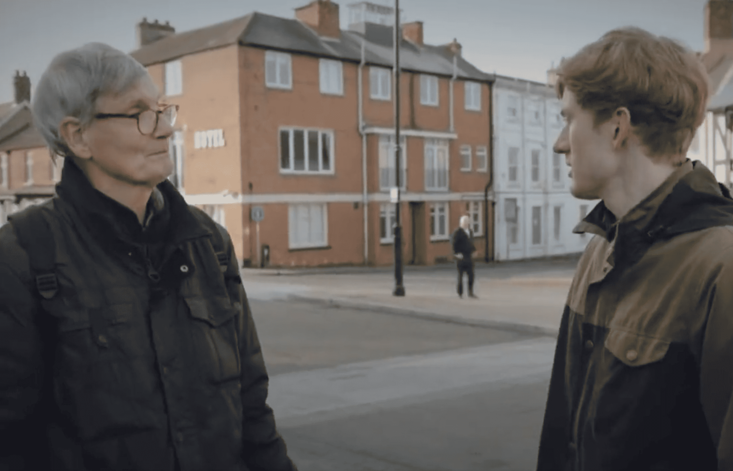 Clip of James Acaster discussing overpopulation concerns with a Kettering resident is going viral again