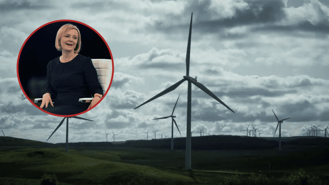 Liz Truss backs fresh attempt by Tory rebels to end onshore wind ban