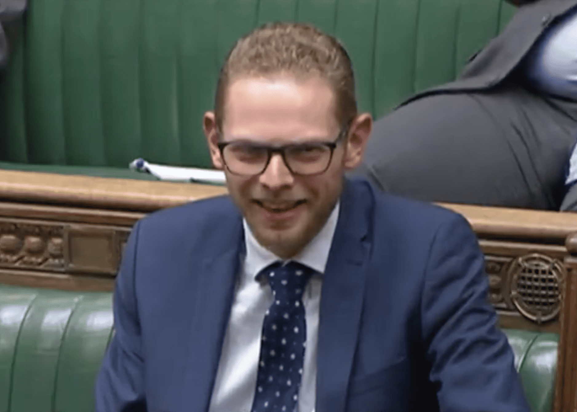 Conservative MP bags donation from manufacturing firm after bigging it up in Parliament