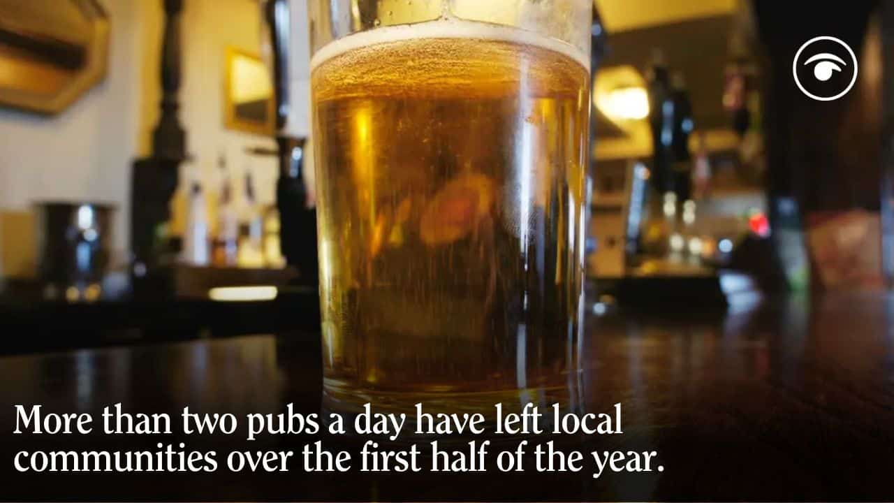 Number of pubs shutting for good across England and Wales jumps 50%