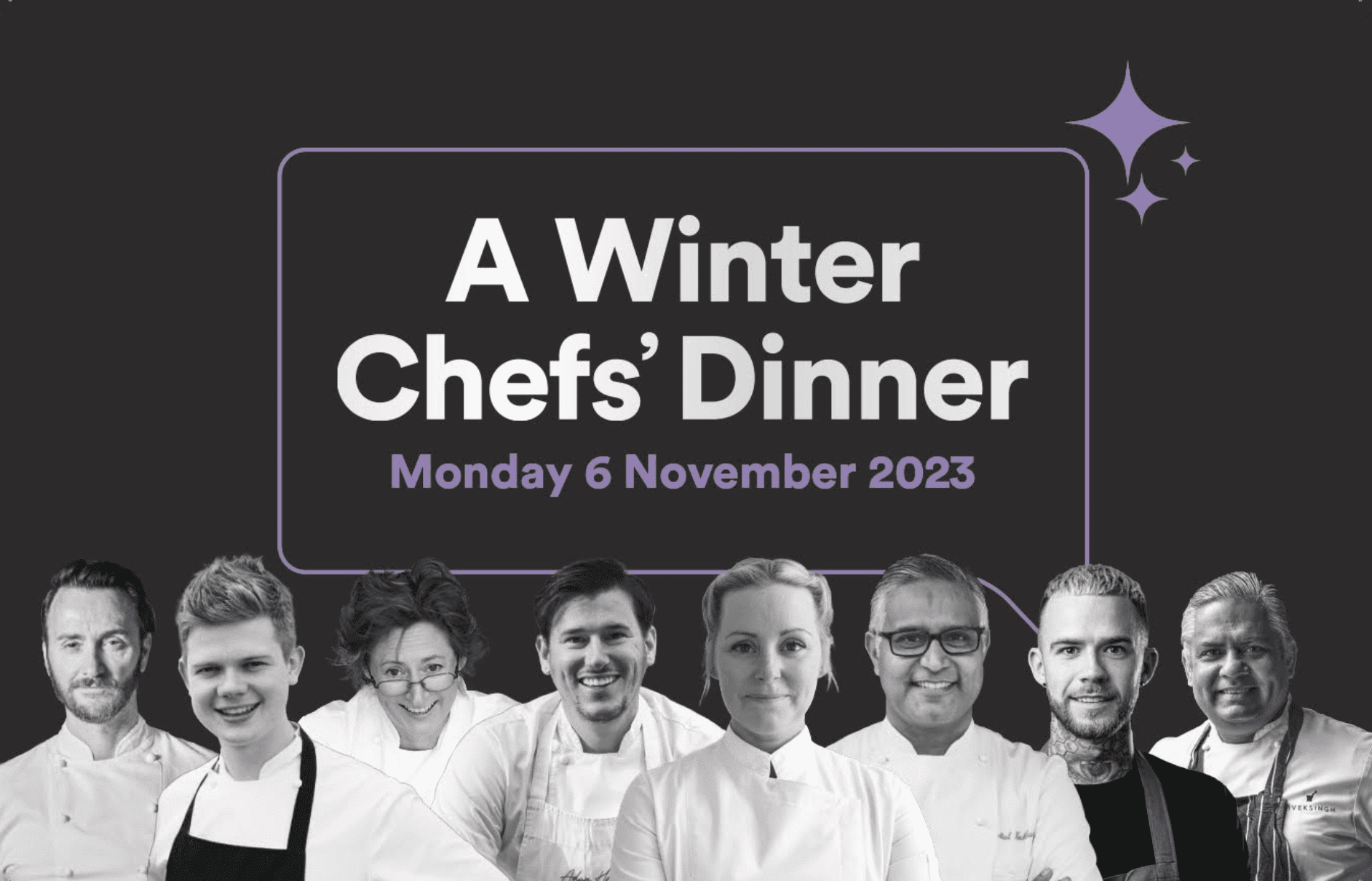 Eight of London’s best chefs unite for Hospitality Action gala dinner