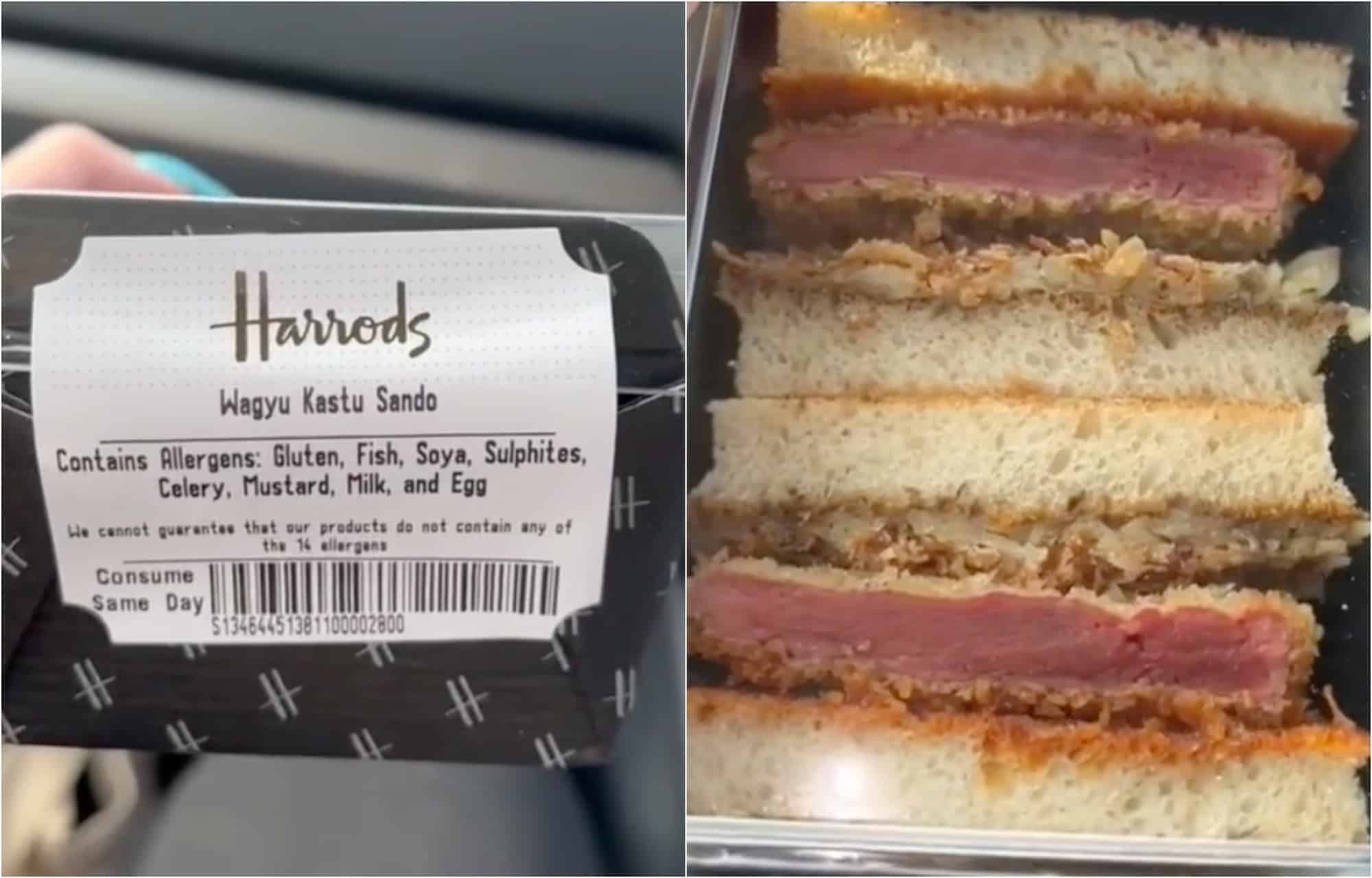 Harrods are selling a sandwich that costs £28