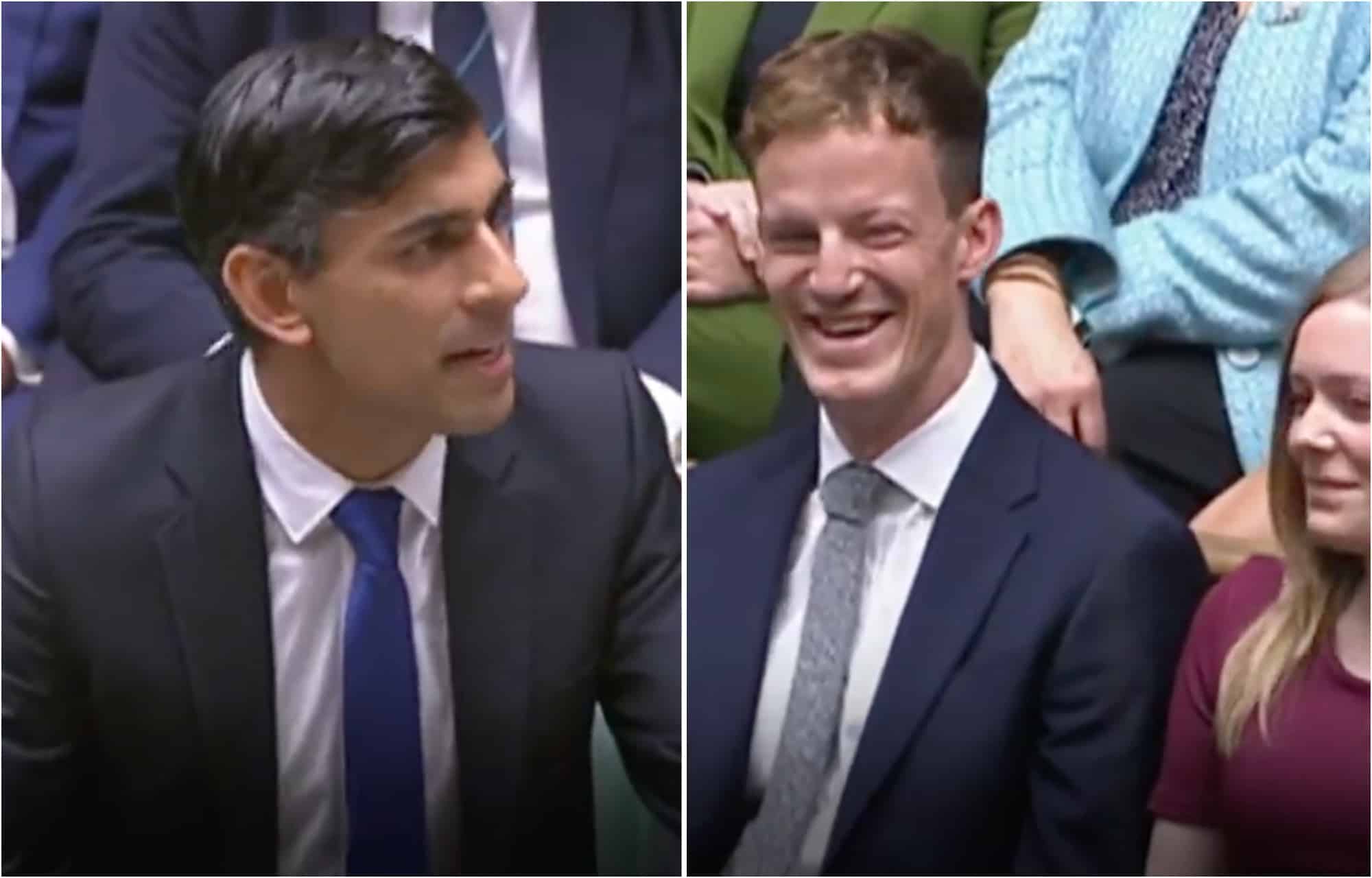 Sunak makes genuinely funny joke during PMQs