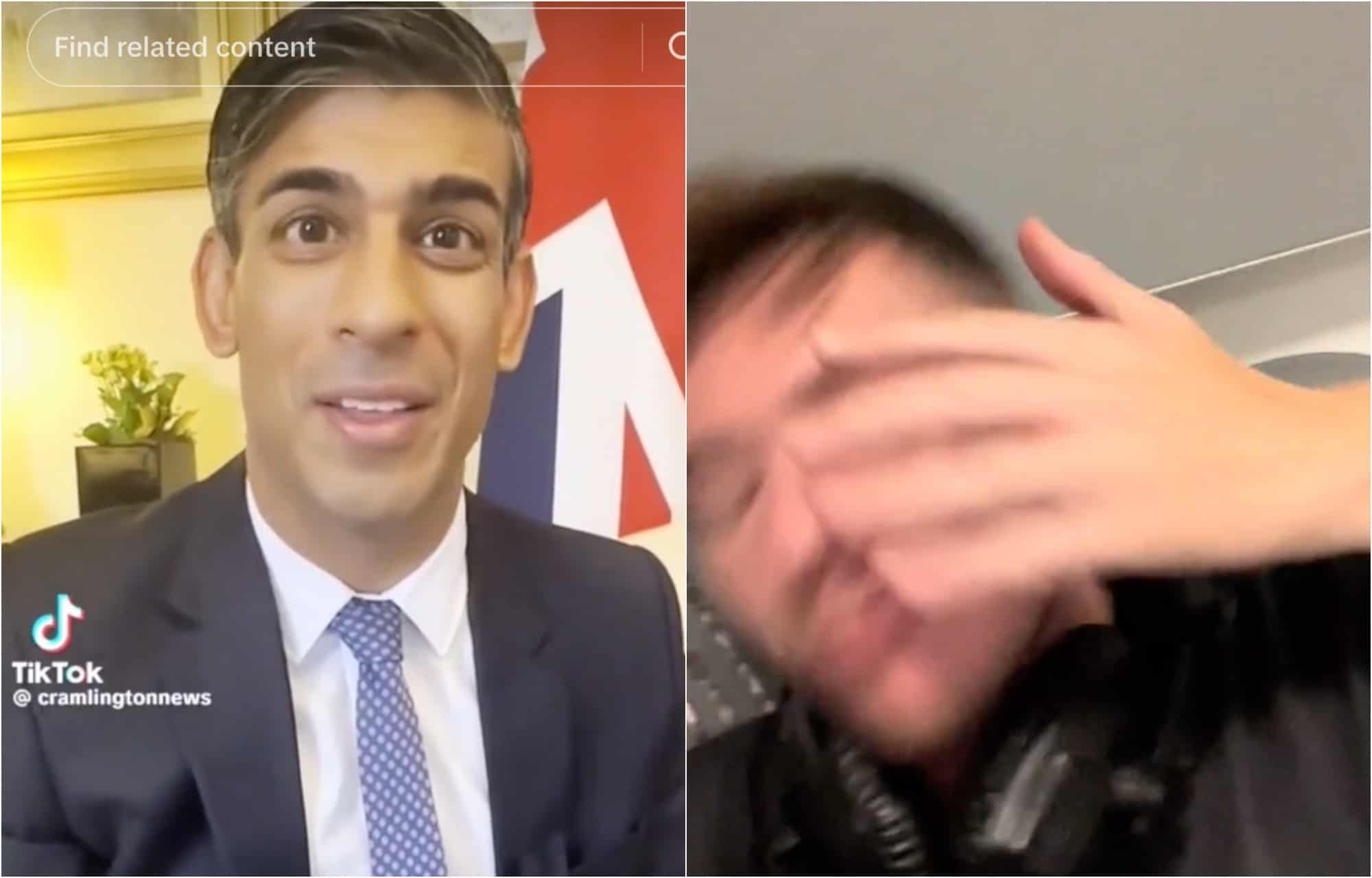 Rishi Sunak’s attempt at a video transition has made him a viral meme on TikTok