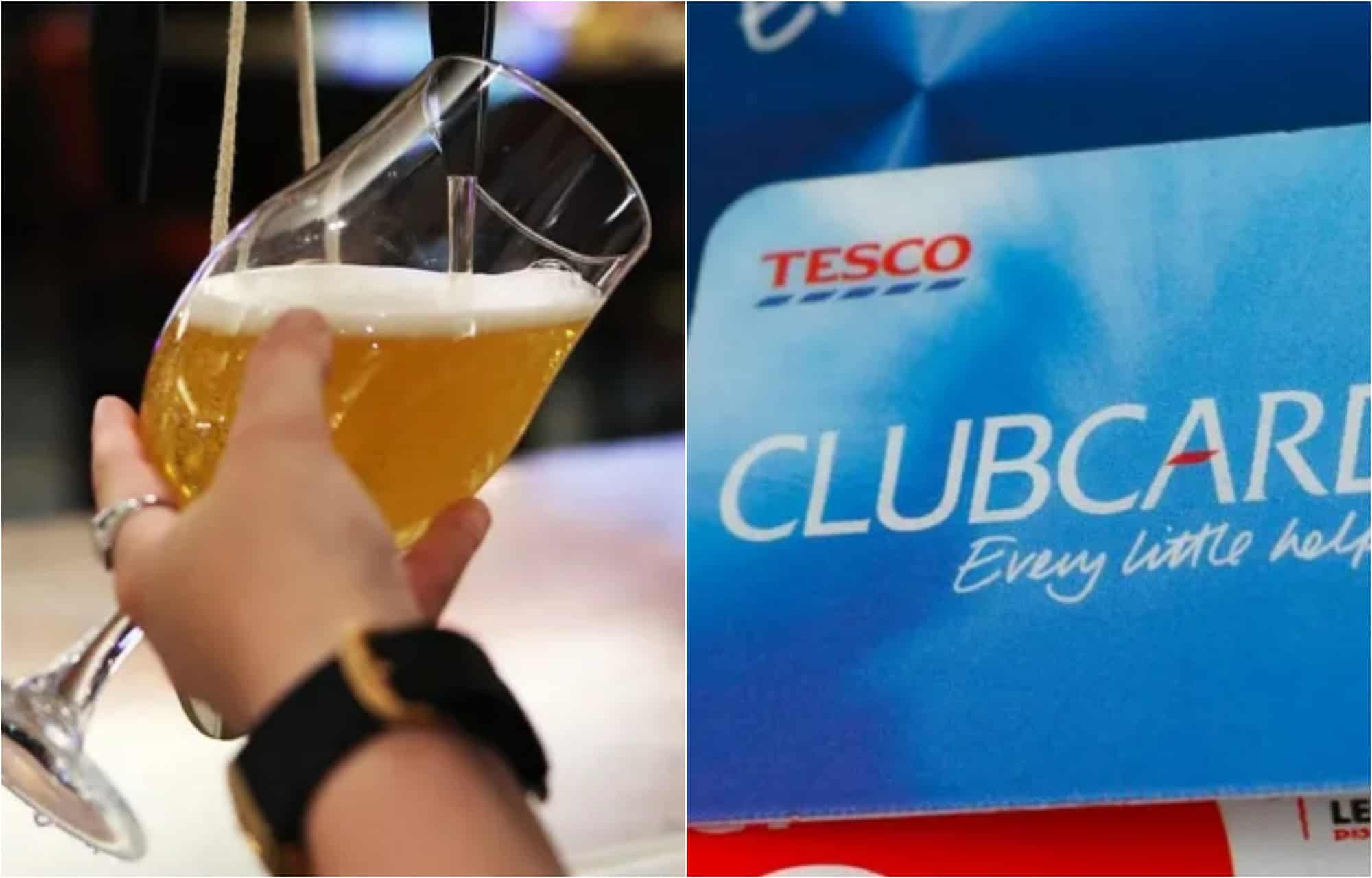 Major UK pub chain offering free pints if you have a Tesco Clubcard