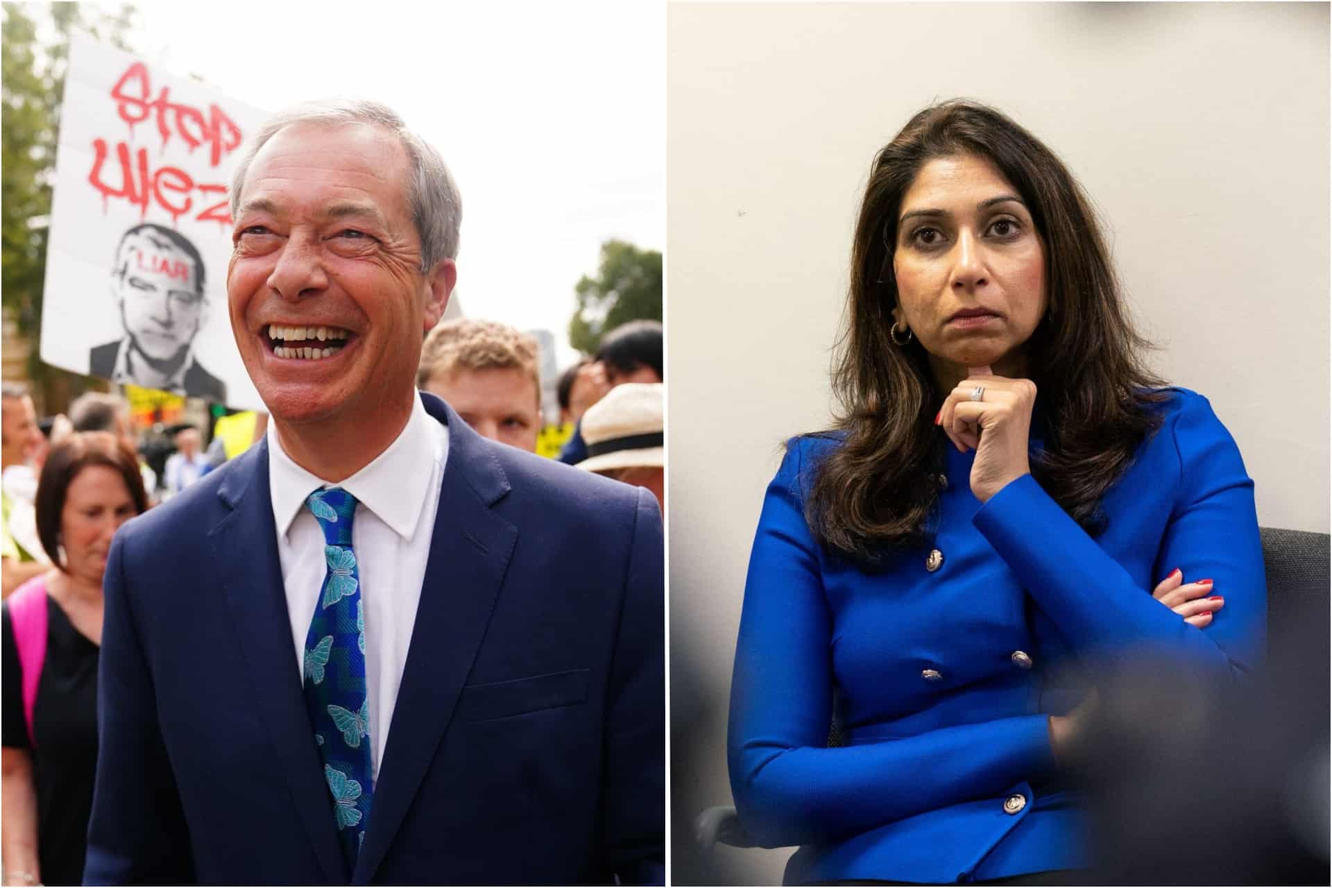 Farage and Braverman tipped to form ‘radical’ new party