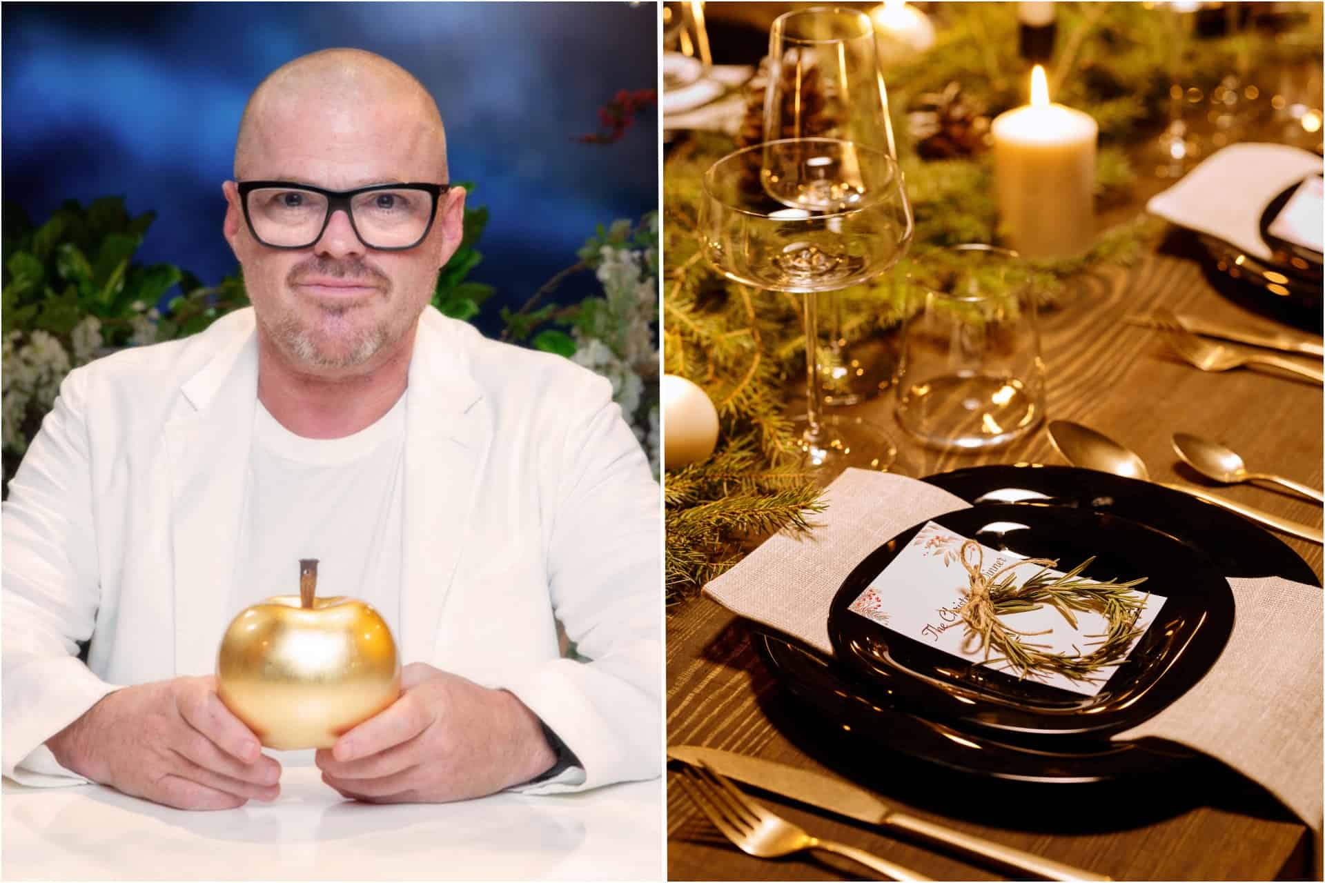 Heston Blumenthal slammed for £425 Christmas dinner with no turkey or drinks