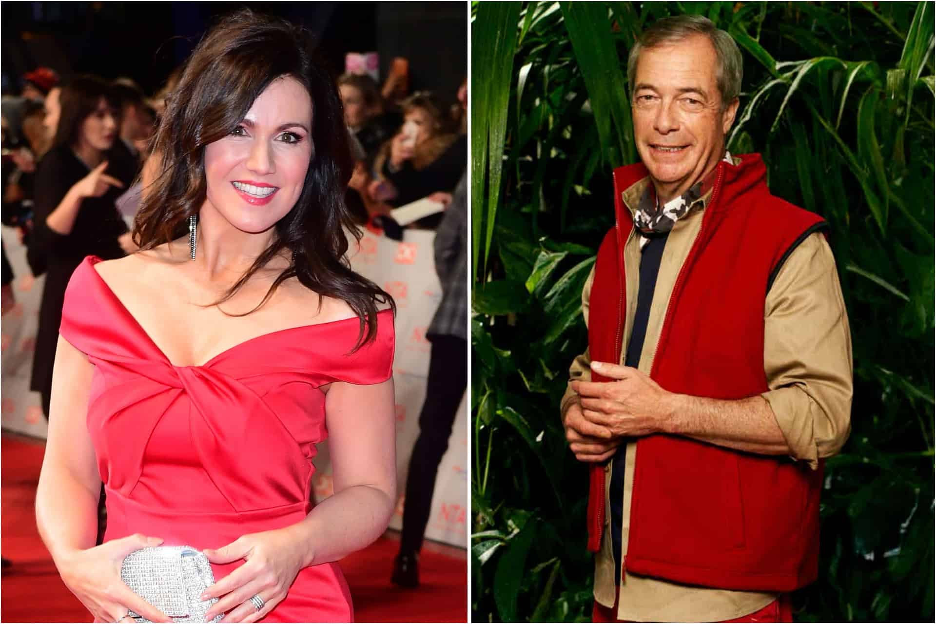 Susanna Reid slams Nigel Farage’s ‘stomach-churning’ I’m A Celeb salary