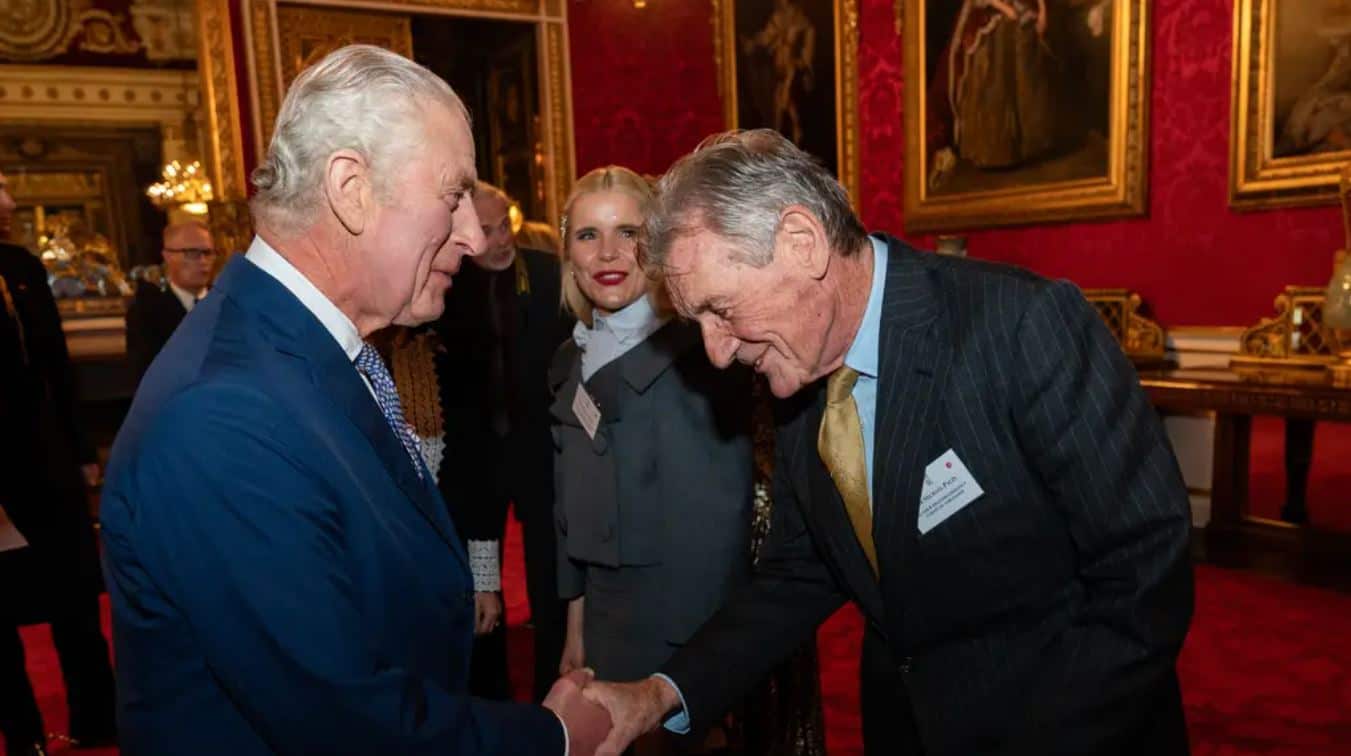 The King wants refugees to ‘feel more welcome’, Sir Michael Palin says