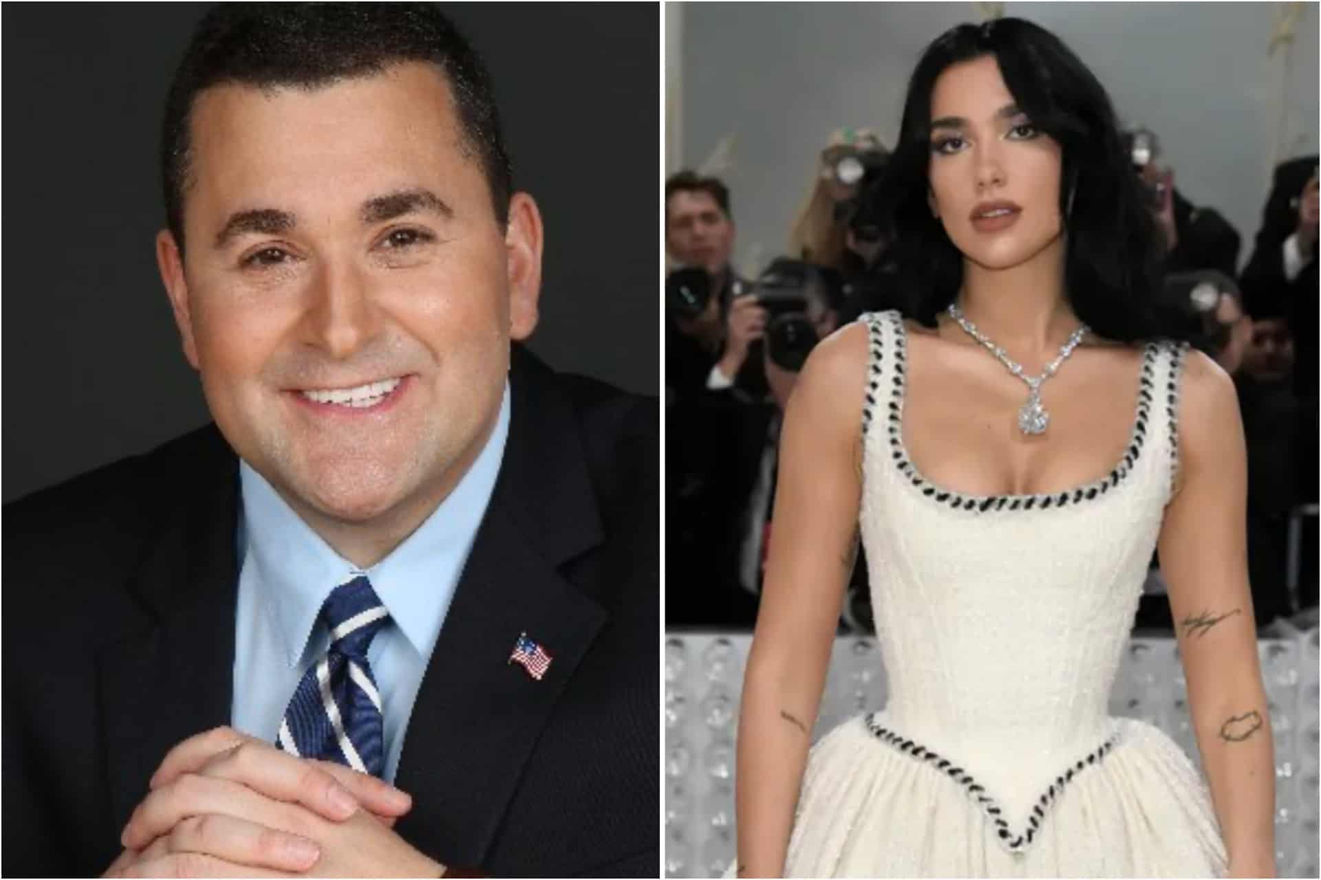 MAGA influencer Nick Adams rinsed after saying he’s not interested in dating Dua Lipa