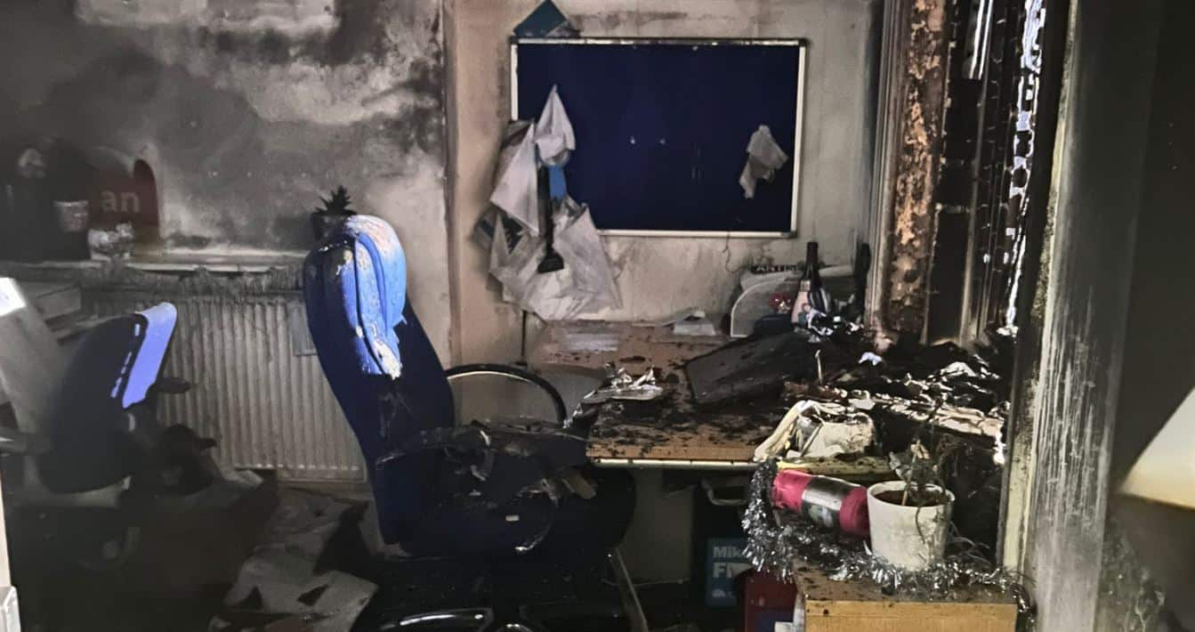 Suspected arson attack at Tory MP Mike Freer office ‘concerning’, says No 10