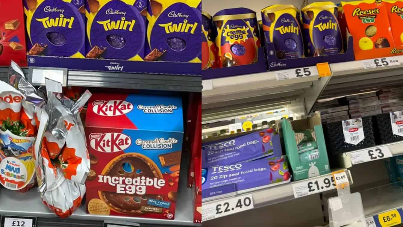 Shoppers baffled by supermarkets selling Easter eggs