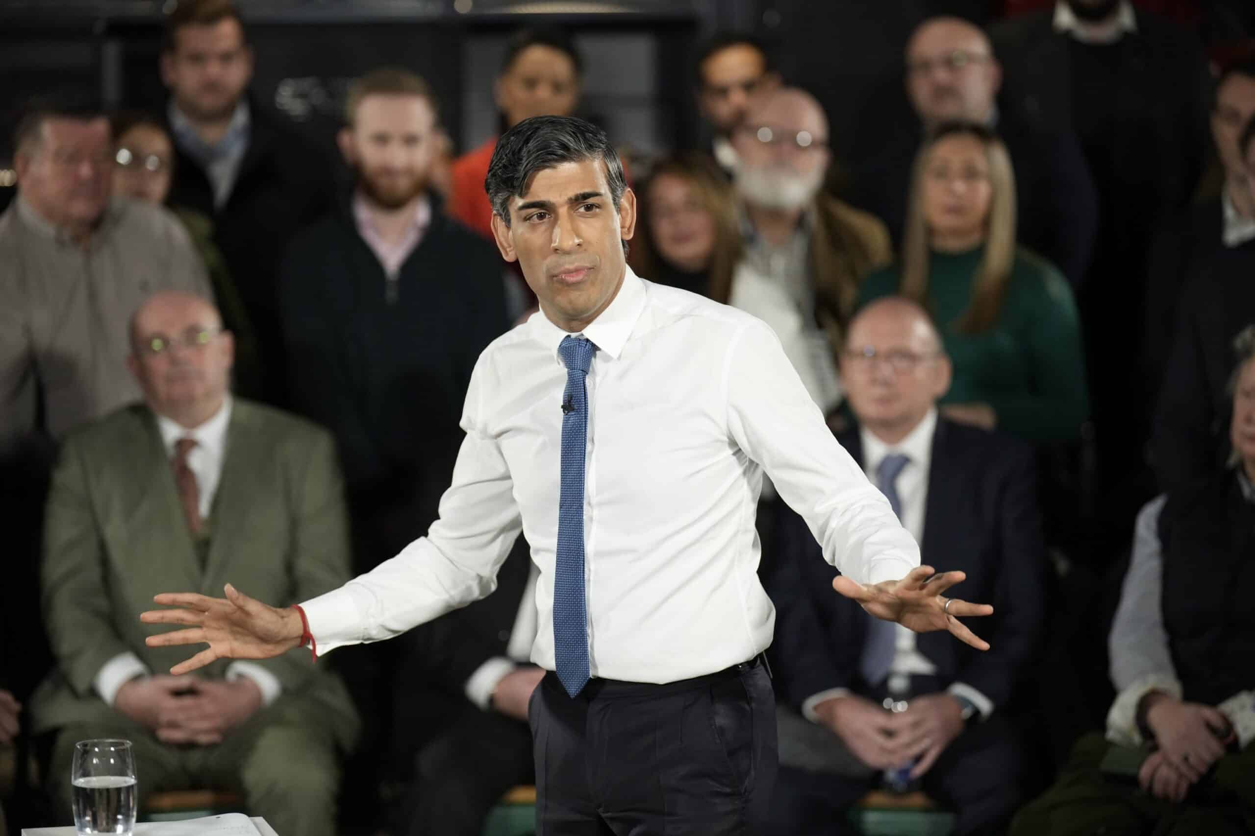 Rishi Sunak says he has ‘made progress on all five priorities’