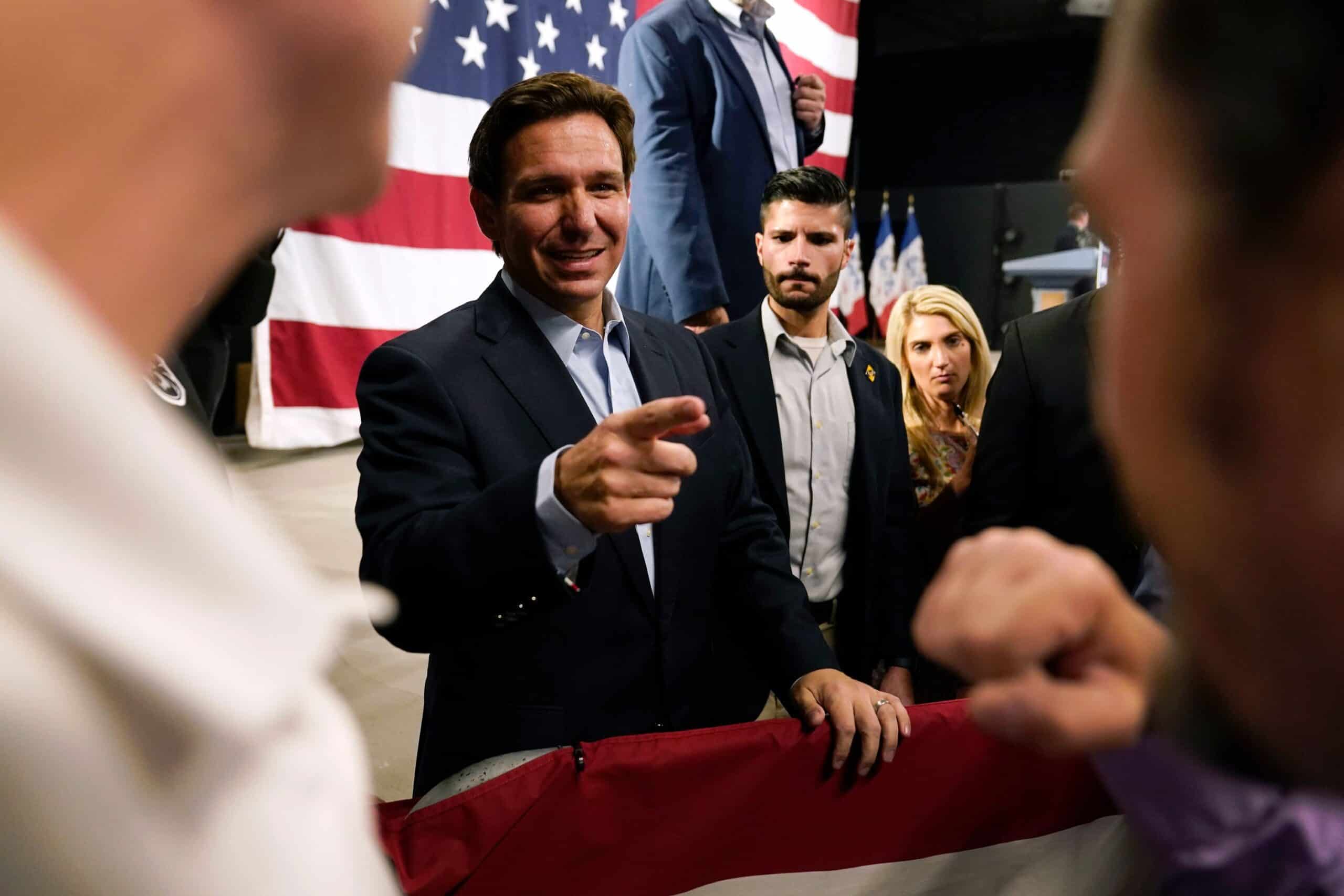 Ron DeSantis misquotes Churchill as he bows out of presidential race