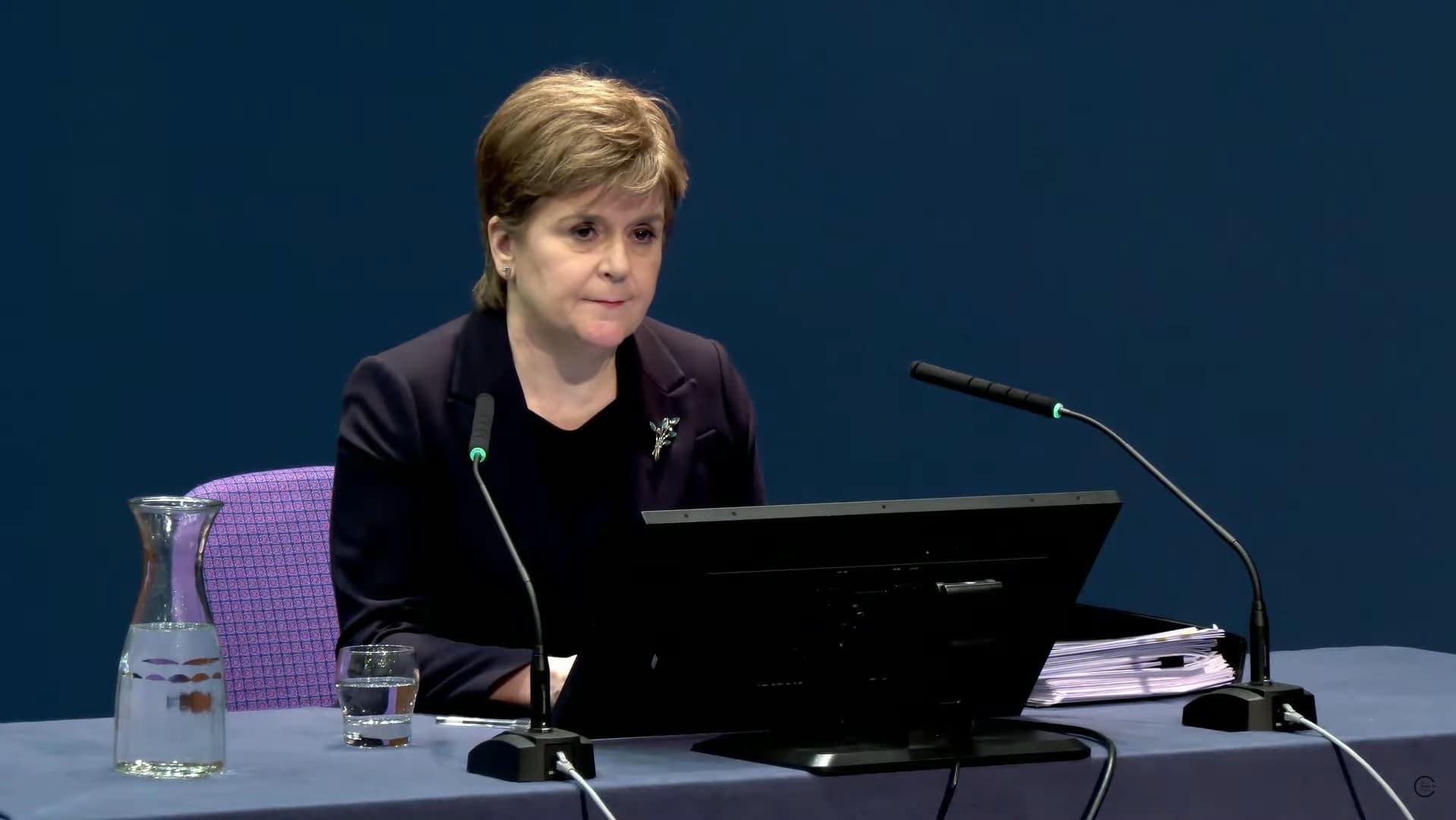 Tearful Sturgeon says part of her wishes she was not pandemic first minister