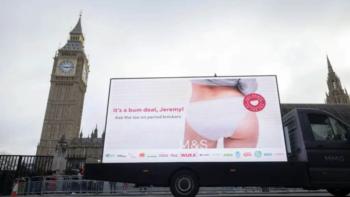 Period pants should not be subject to 20% VAT, say firms