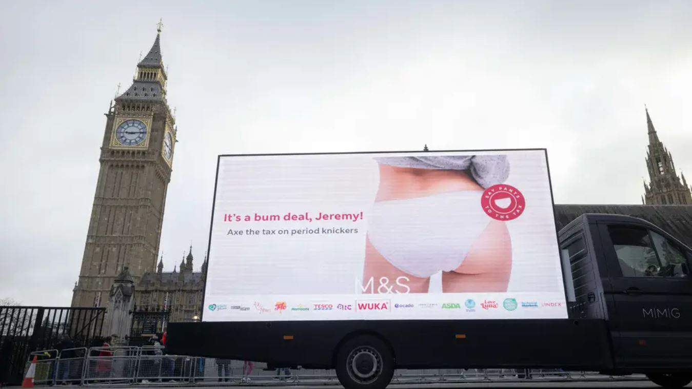 Victory for campaign as shoppers no longer have to pay VAT on period pants