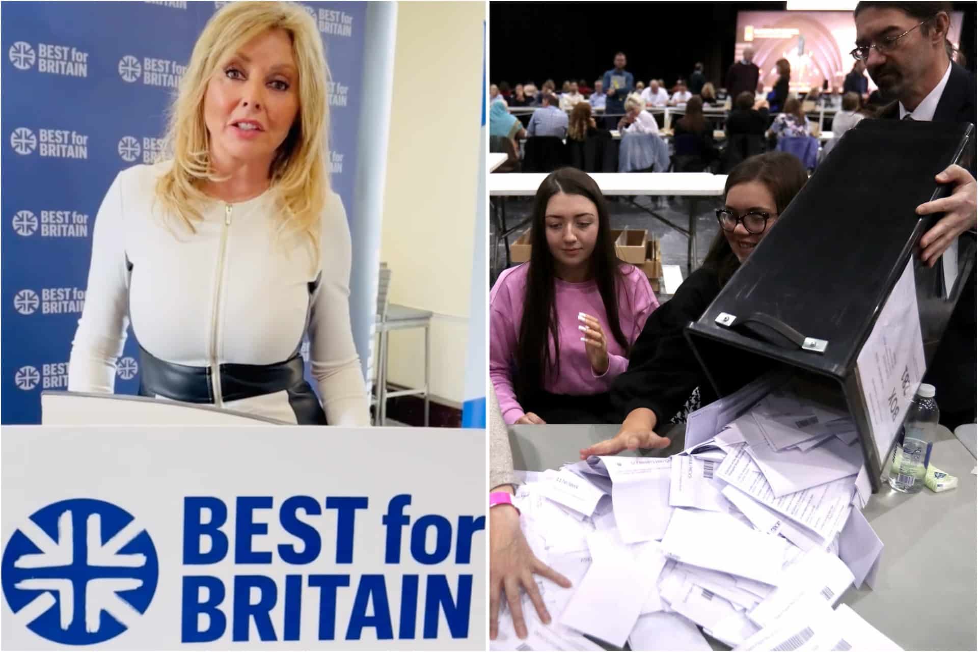 Carol Vorderman explains how tactical voting could wipe Tories off the map